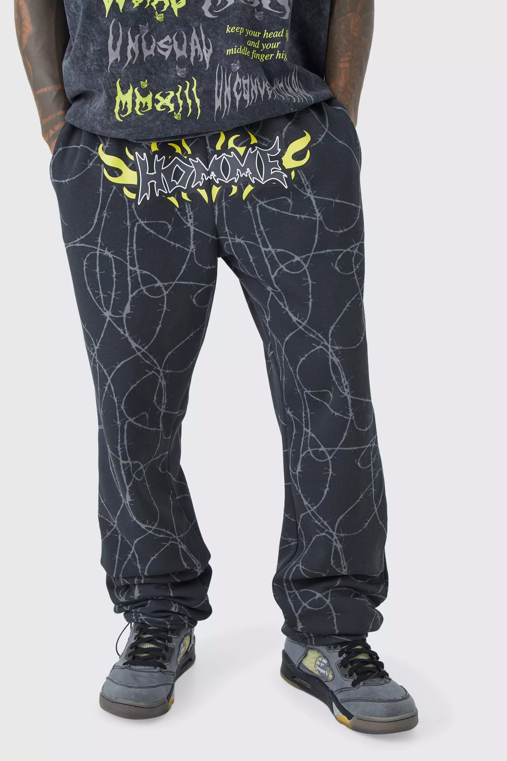 All over best sale print sweatpants