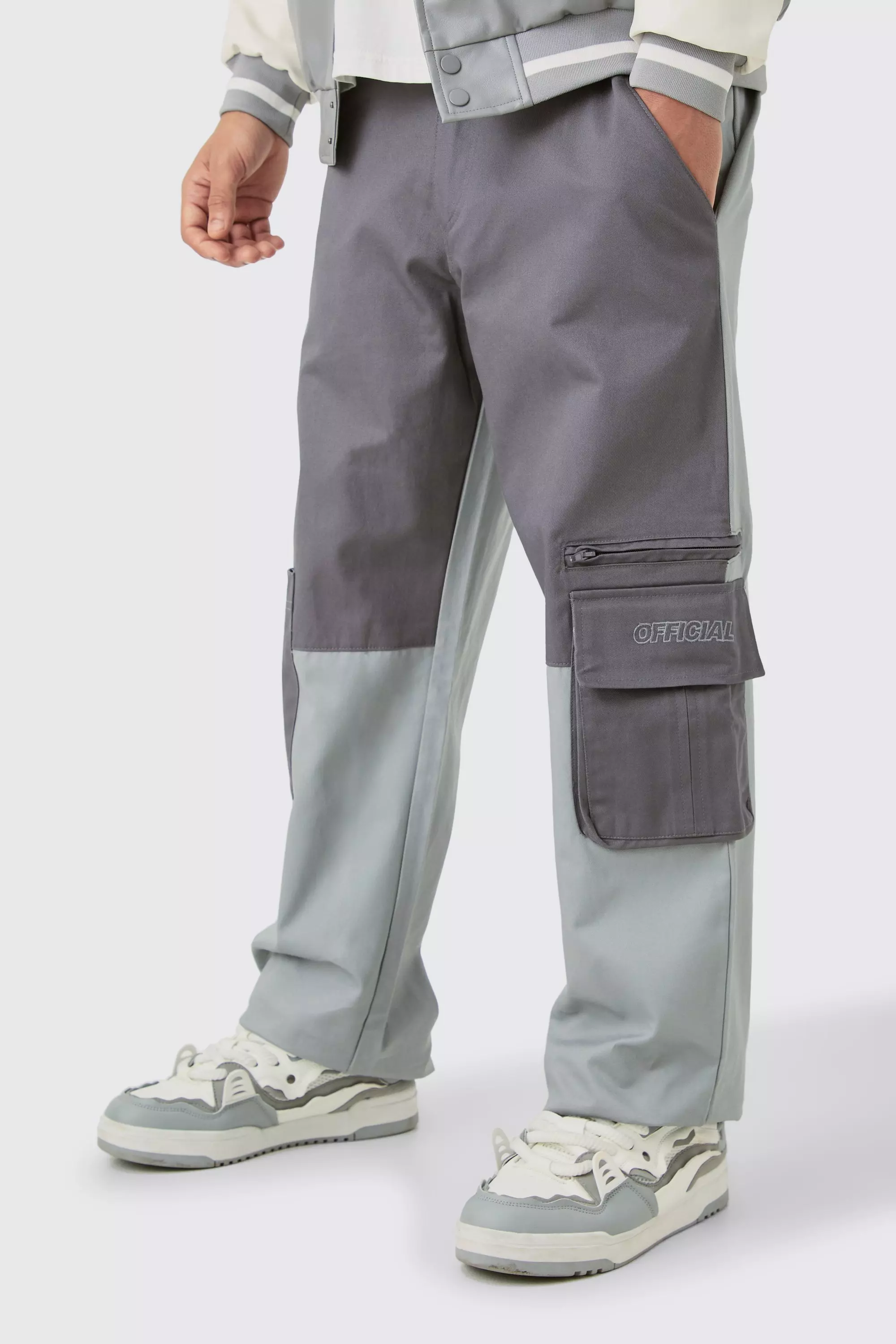 Branded cargo hot sale pants