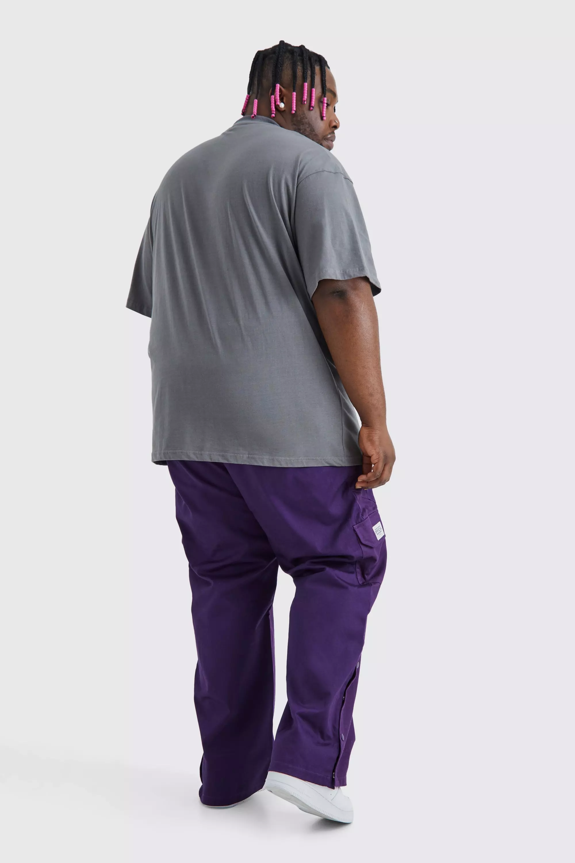 Purple Cargo Joggers: The Perfect Blend of Style and Comfort