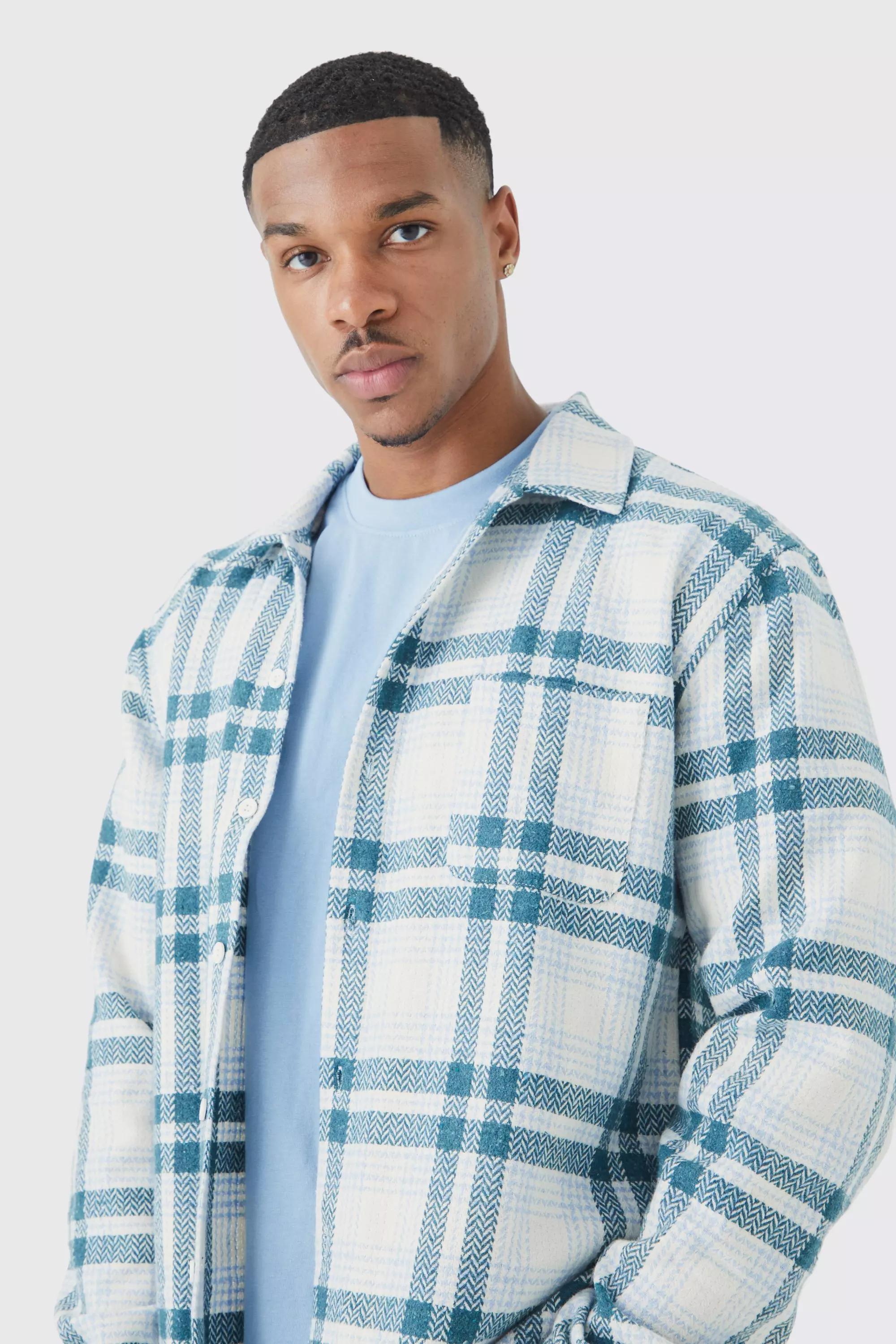 Oversized Flannel Shirt