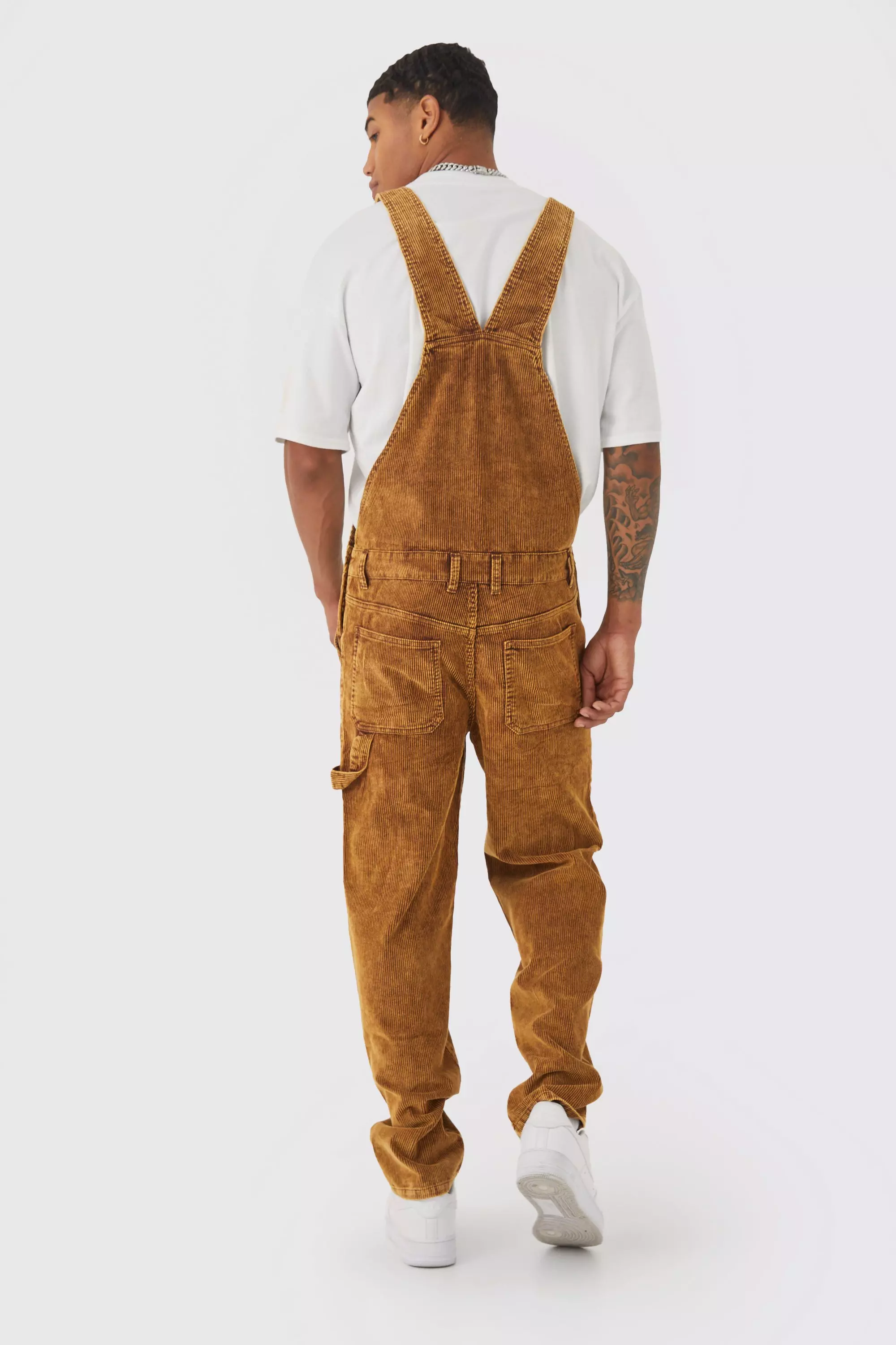 Acid wash overalls store mens