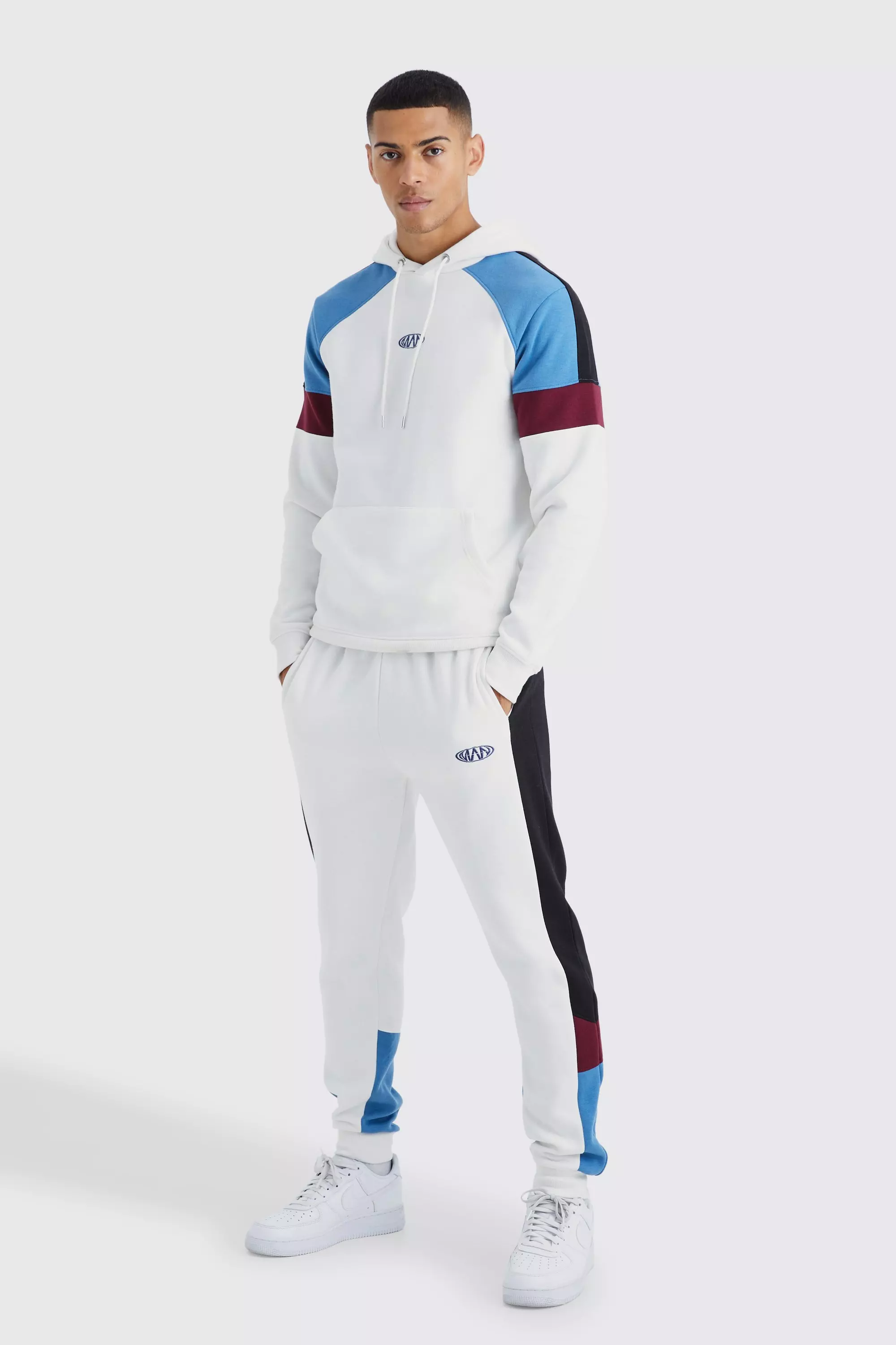 skinny fit nike tracksuit