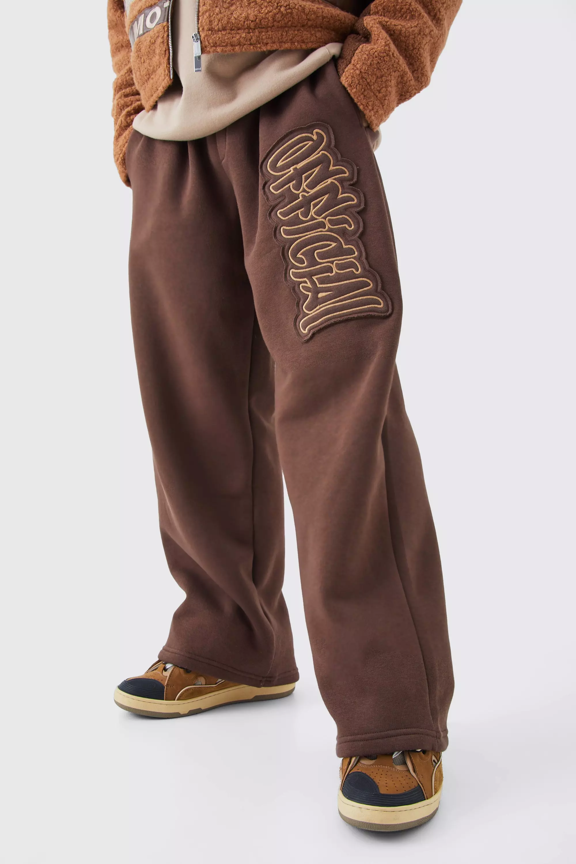 Wide fit hot sale joggers