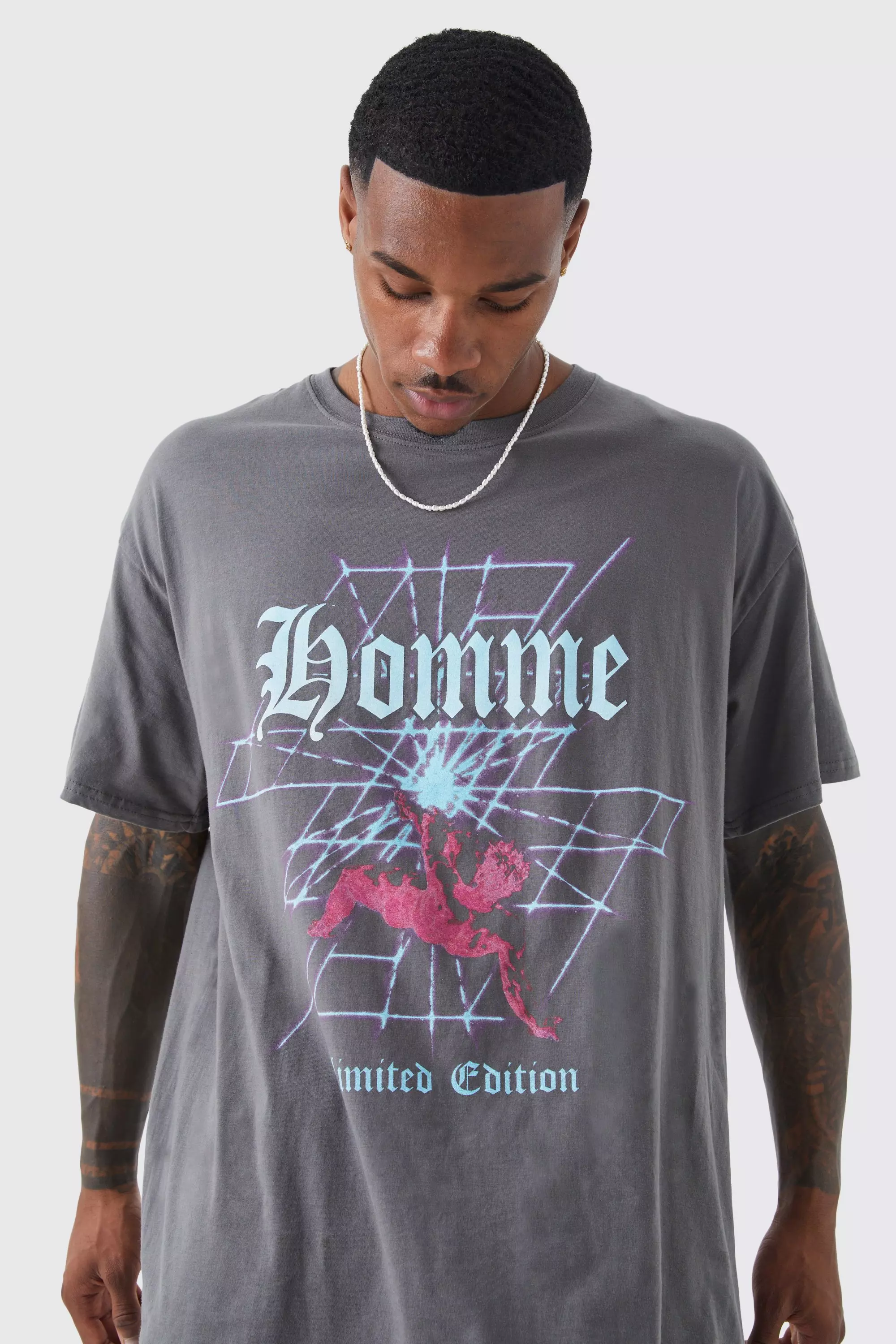 T shirt 2025 destroy homme