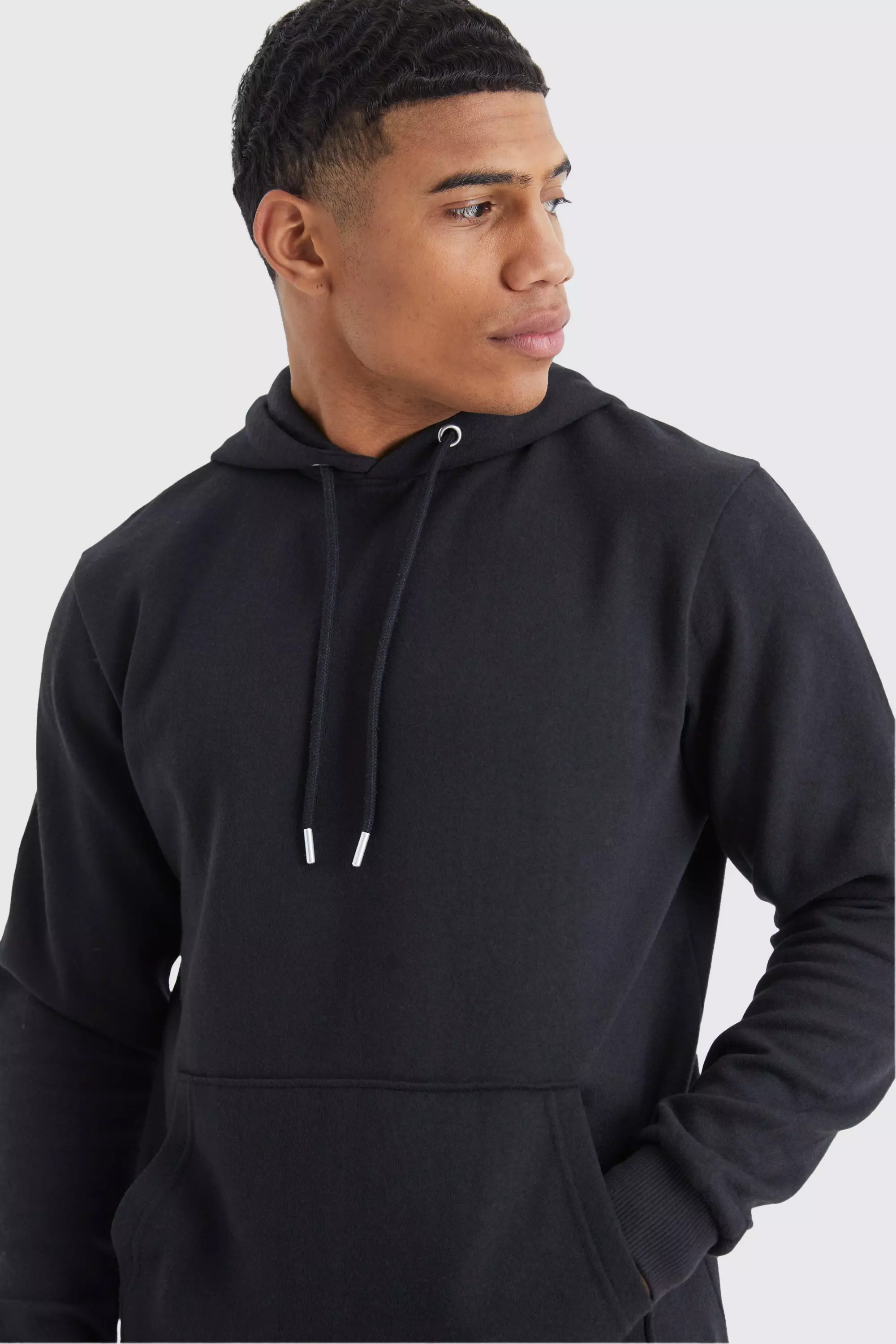 Slim store hoodie mens