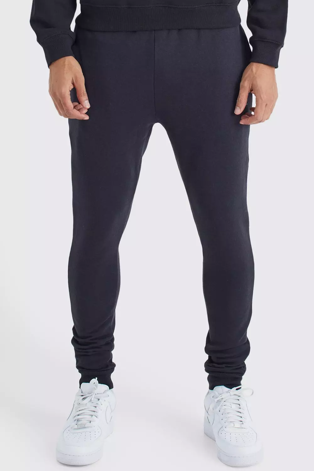 Adidas super best sale skinny joggers