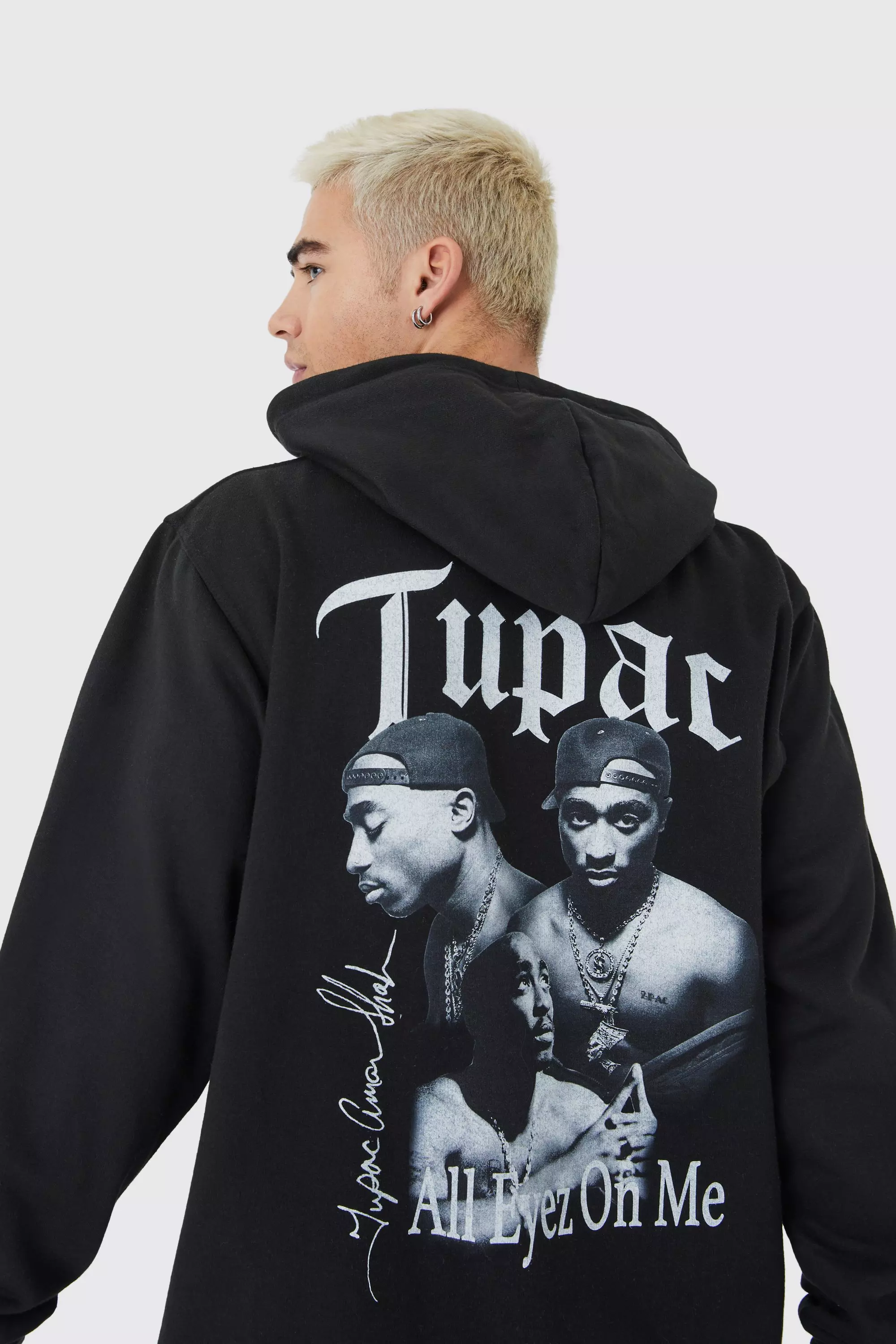 Tupac hot sale black hoodie