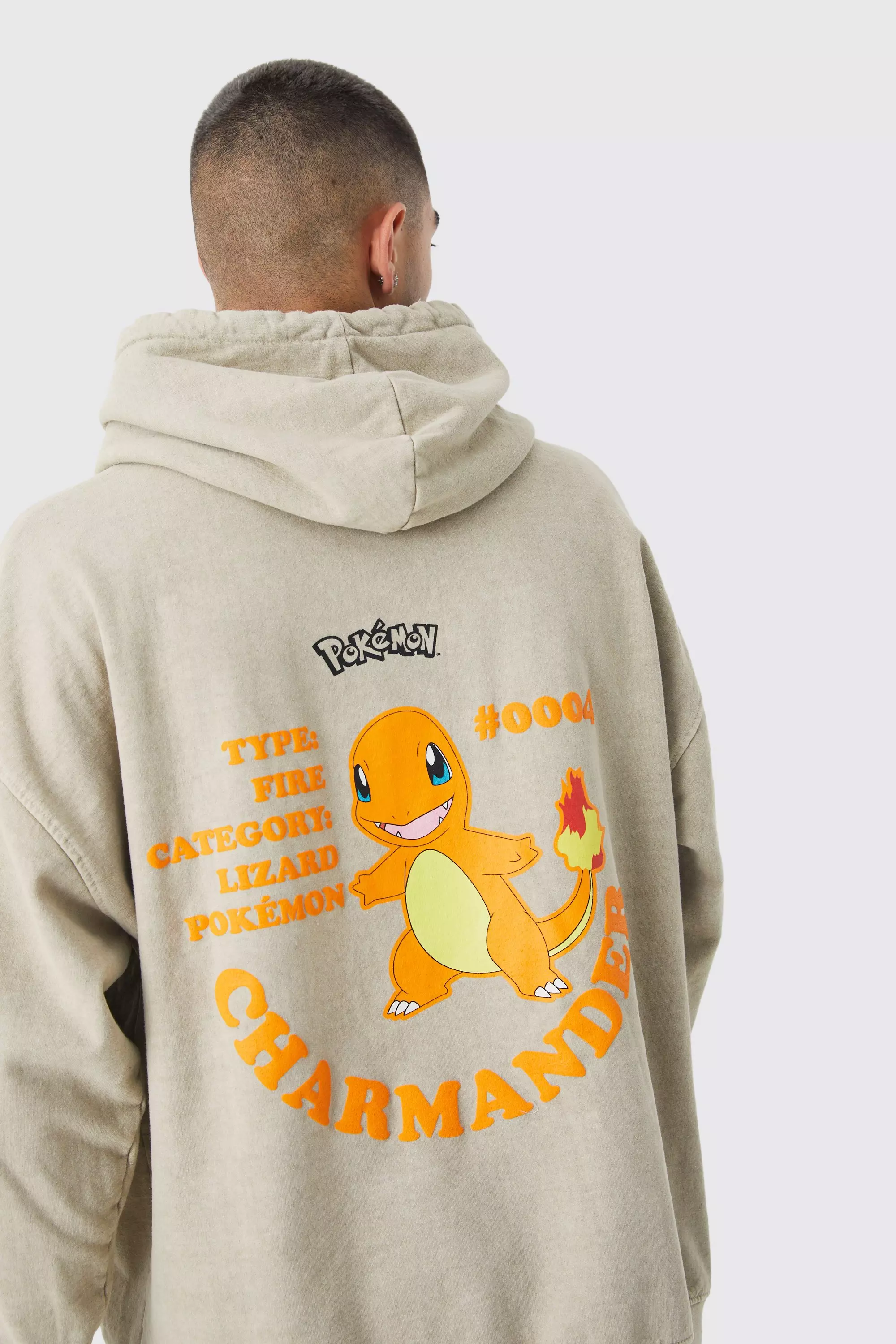 Oversized pikachu online hoodie