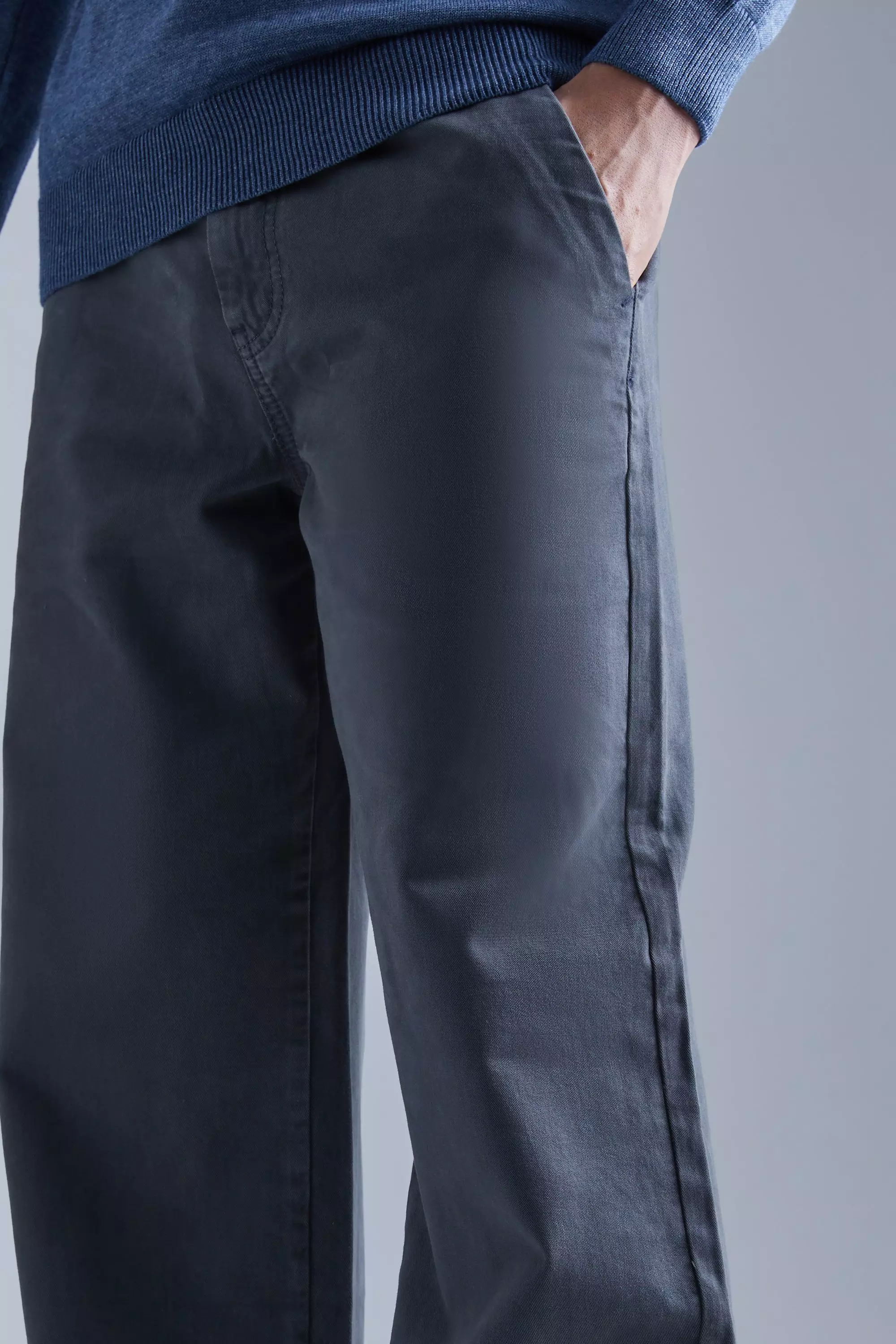 Wide Fit Chino Pants