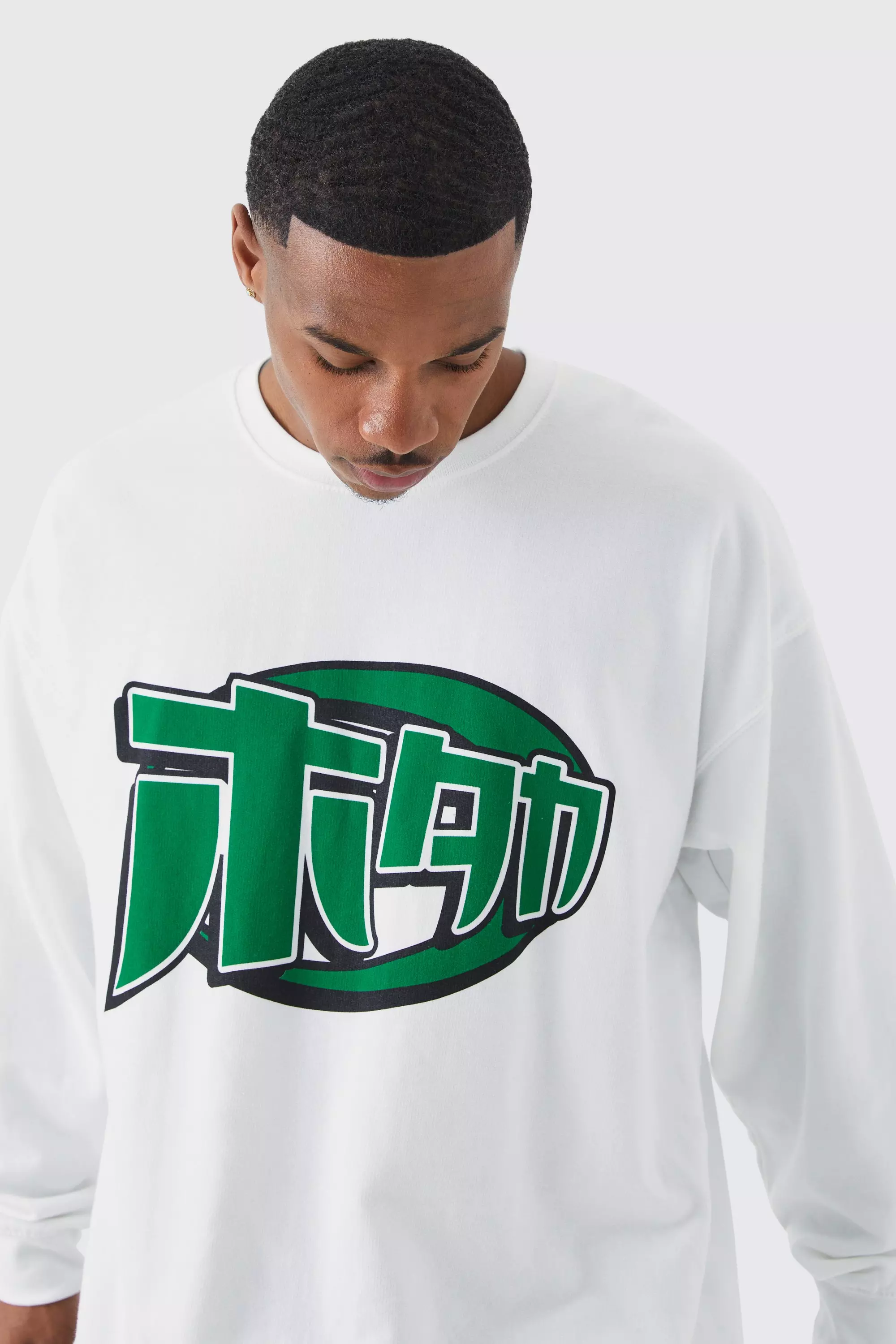 Men's New York Jets Graphic Crew Sweatshirt, Men's Tops