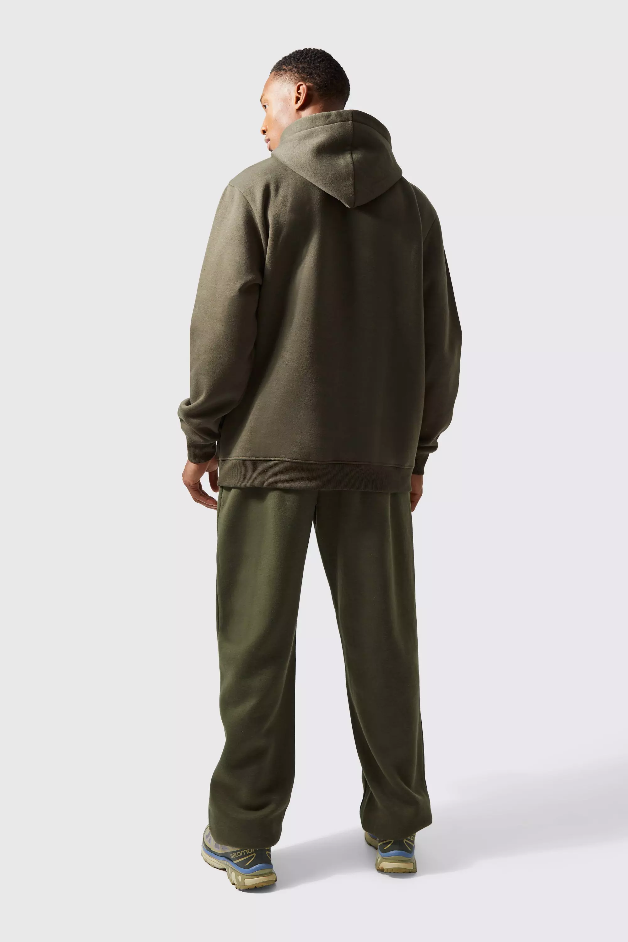 Oversized khaki online hoodie