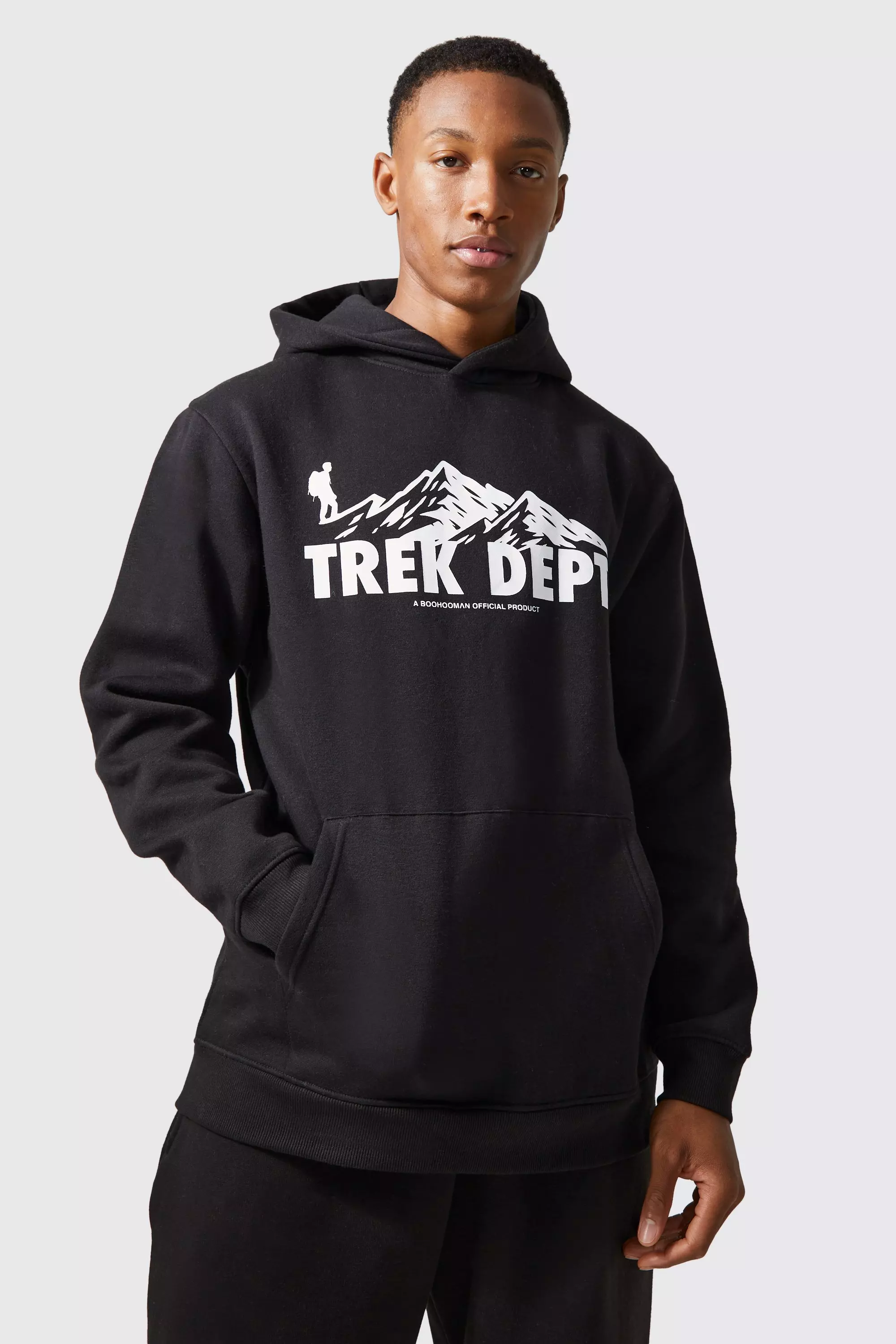 Active Trek Oversized Graphic Hoodie