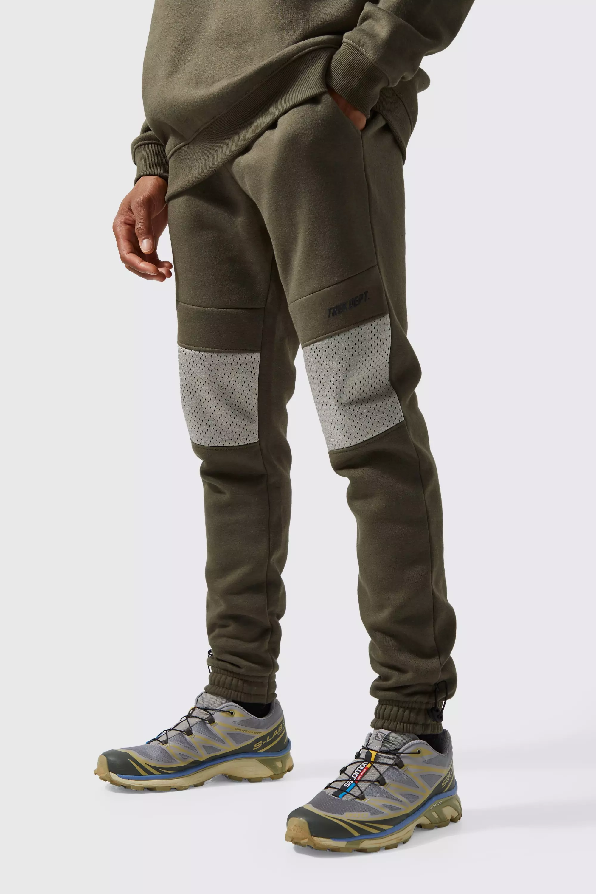 Khaki skinny hot sale joggers