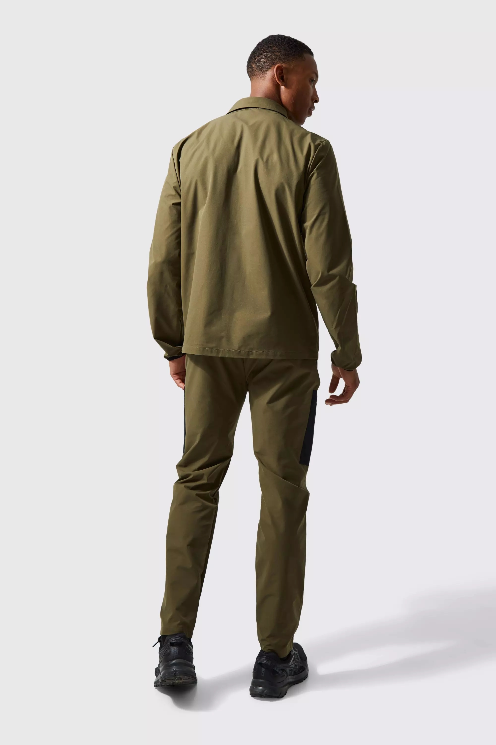 Khaki on sale cargo jacket