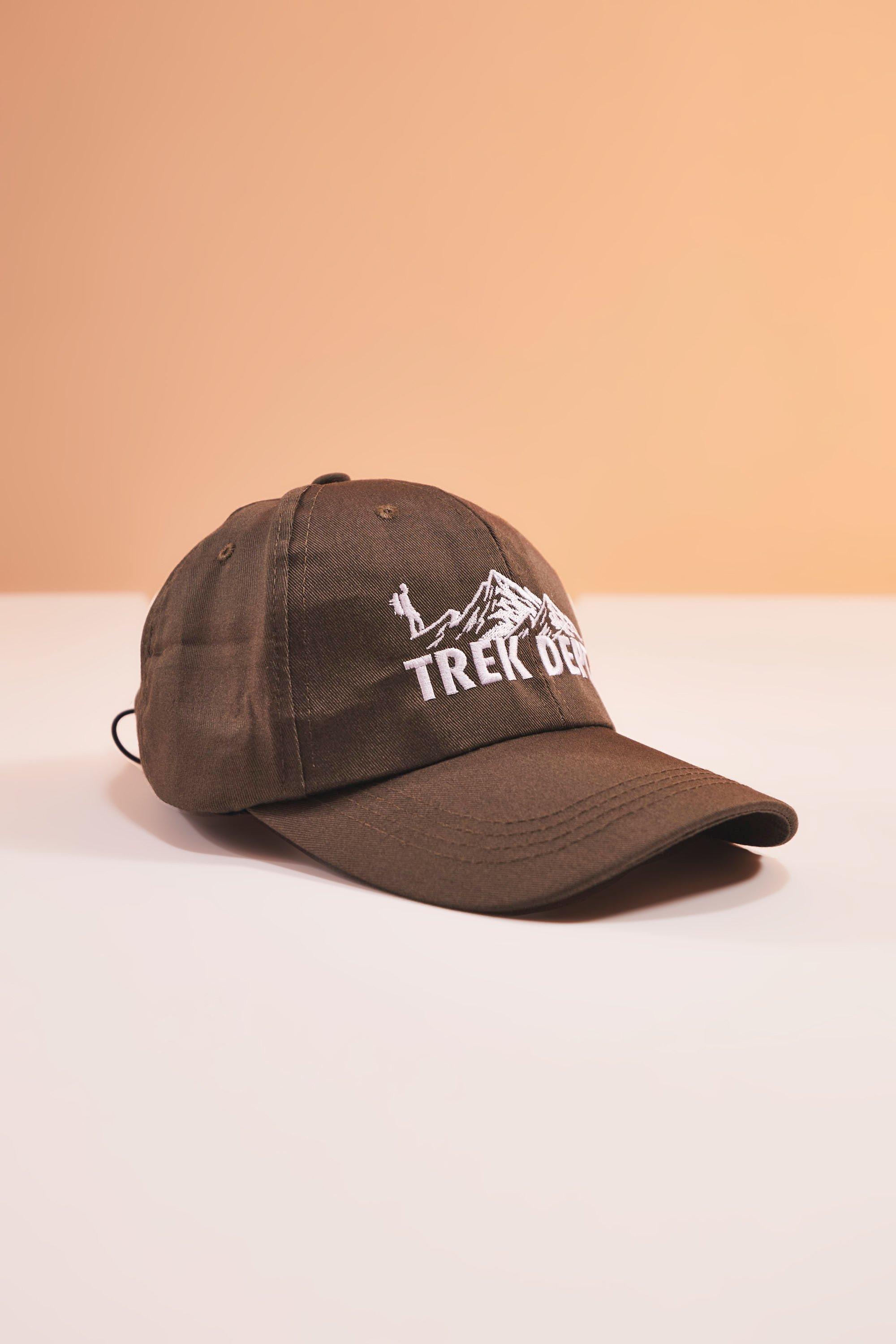Mens Green Active Trek Adjustable Cap, Green