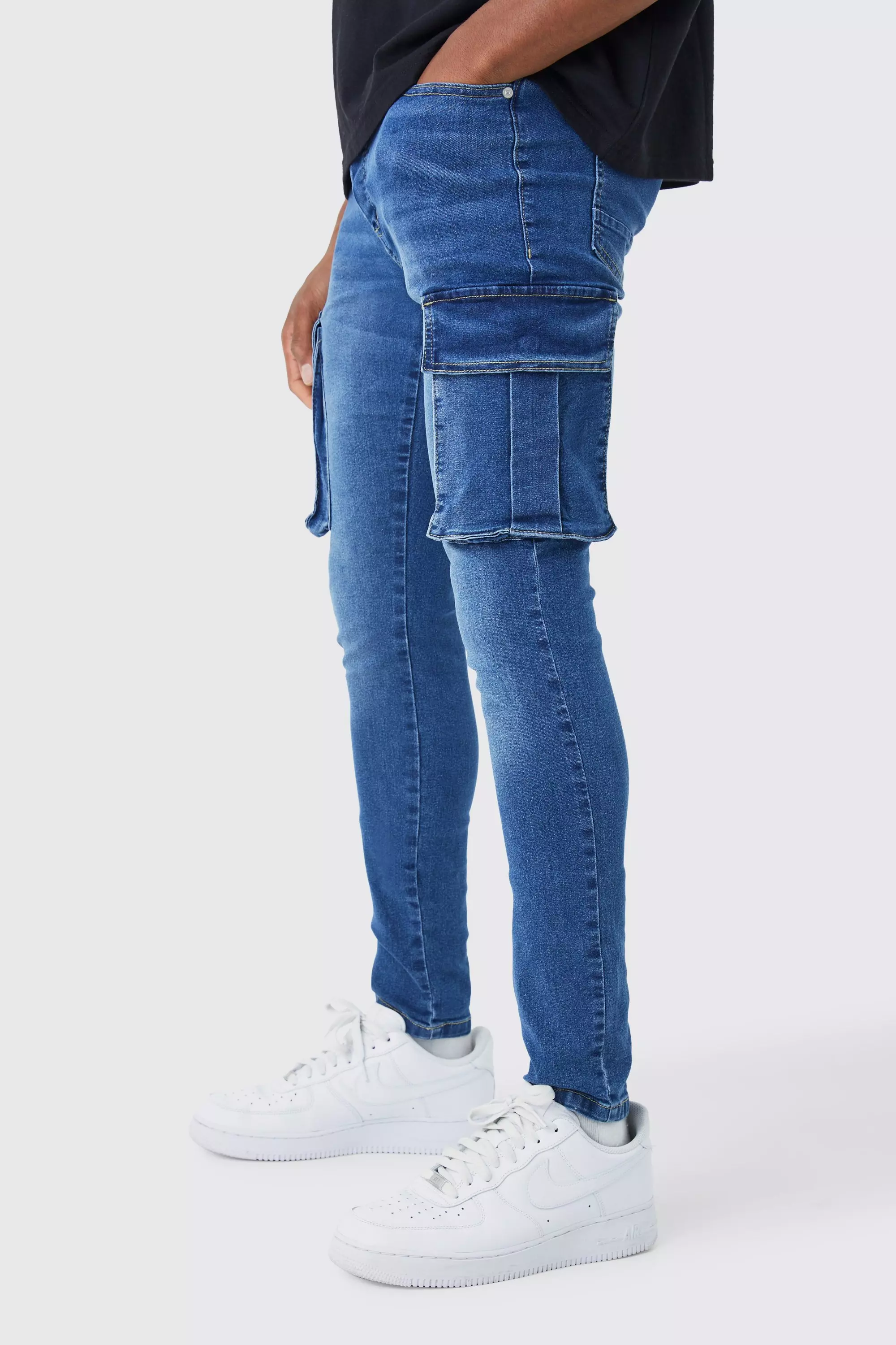 Super Skinny Cargo Jeans
