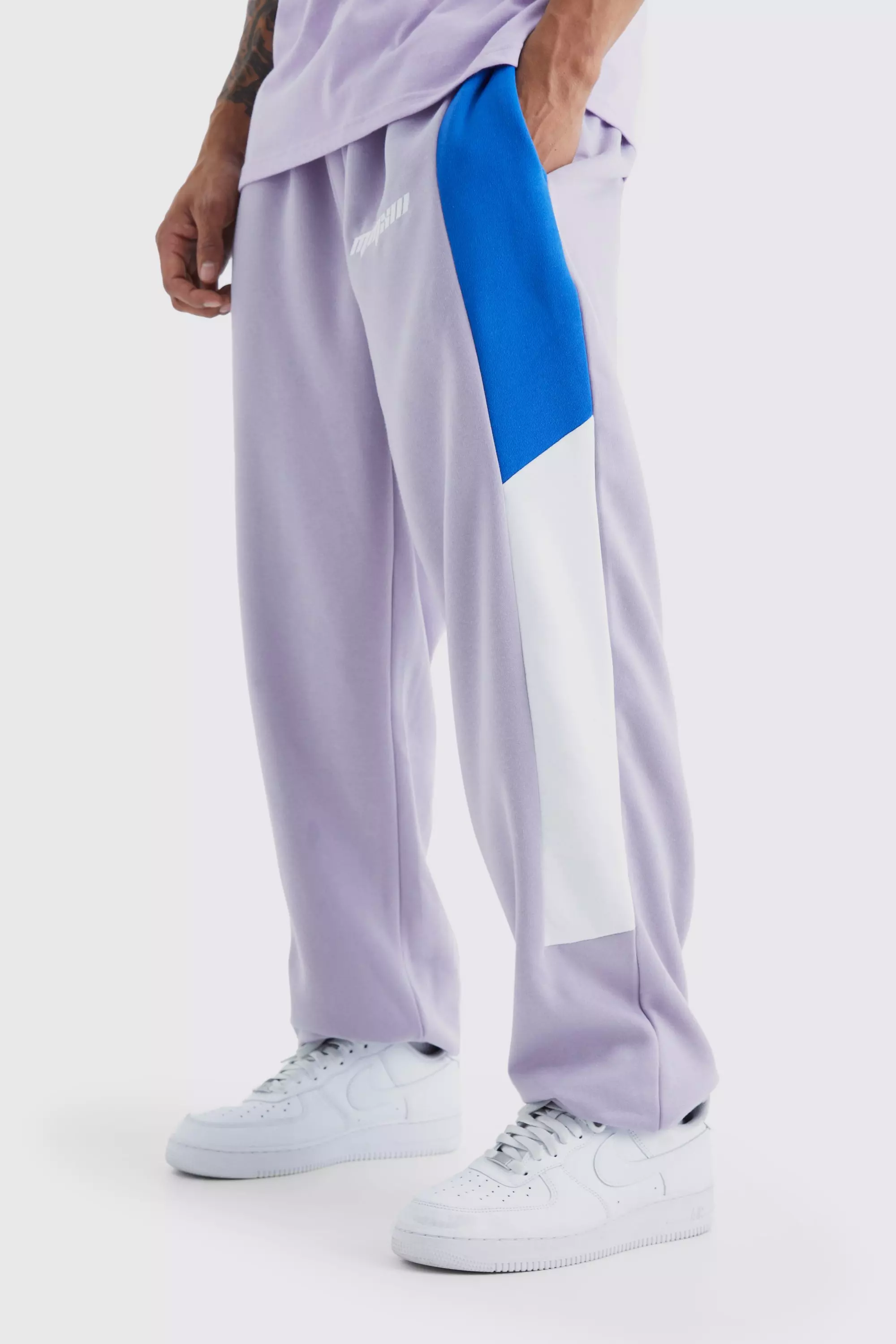 Colour discount block jogger