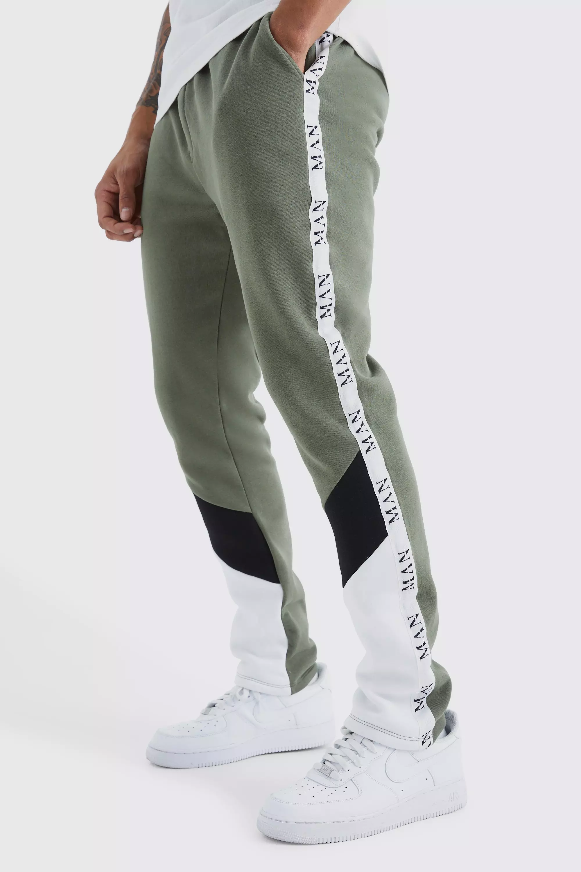 Tall Slim Tapered Cropped Scuba Jogger