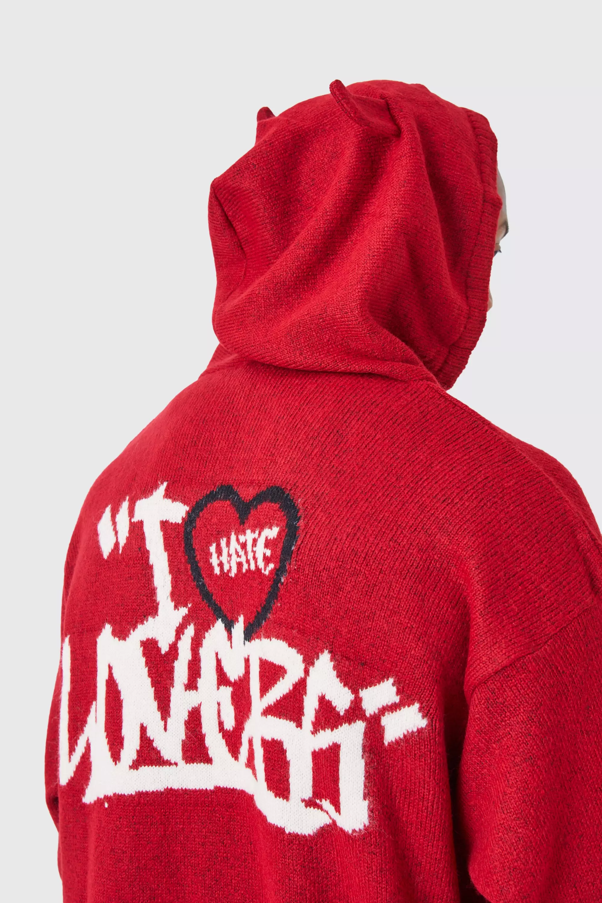 Colourful rebel love store is blind hoodie