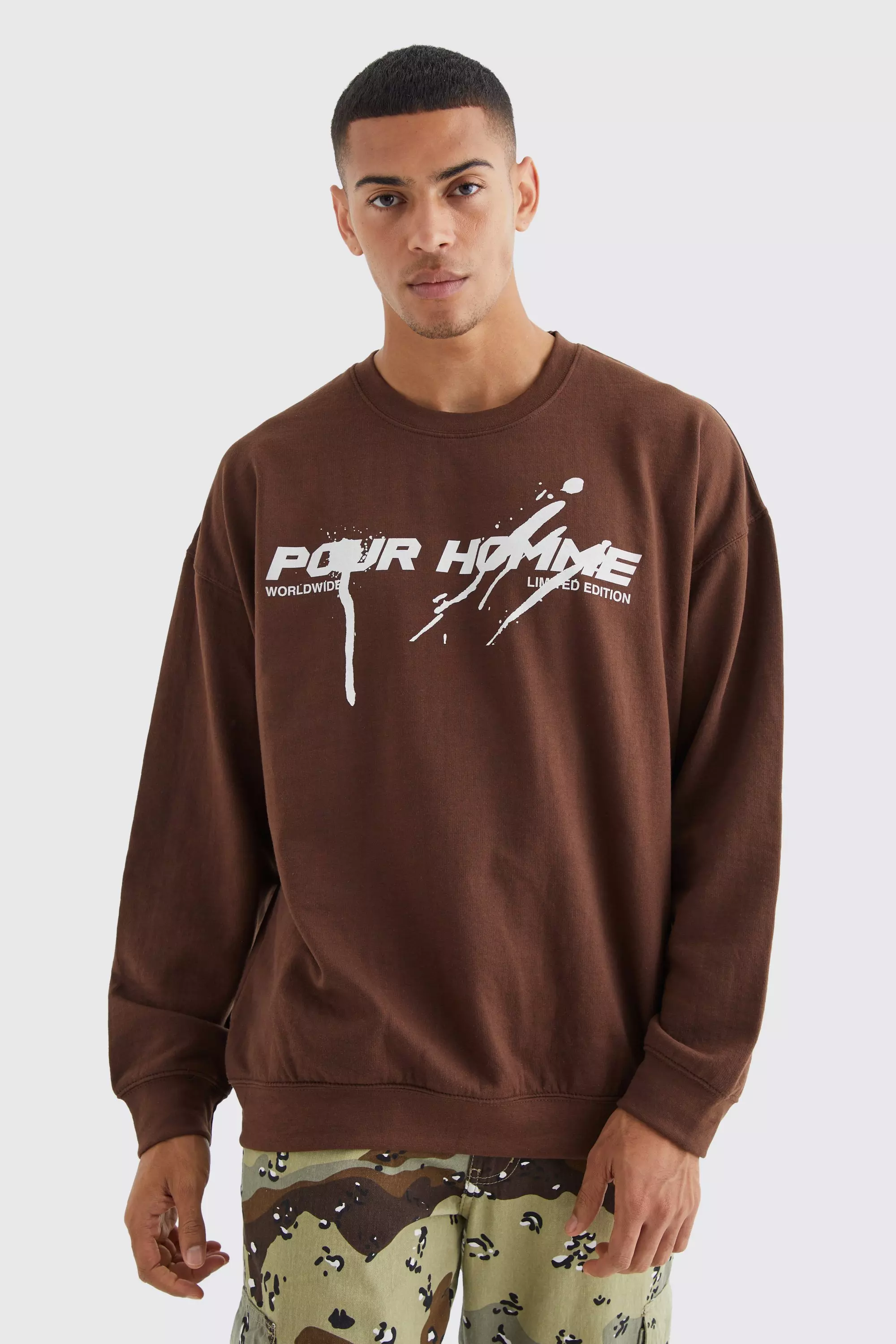 Paint best sale splatter sweatshirt