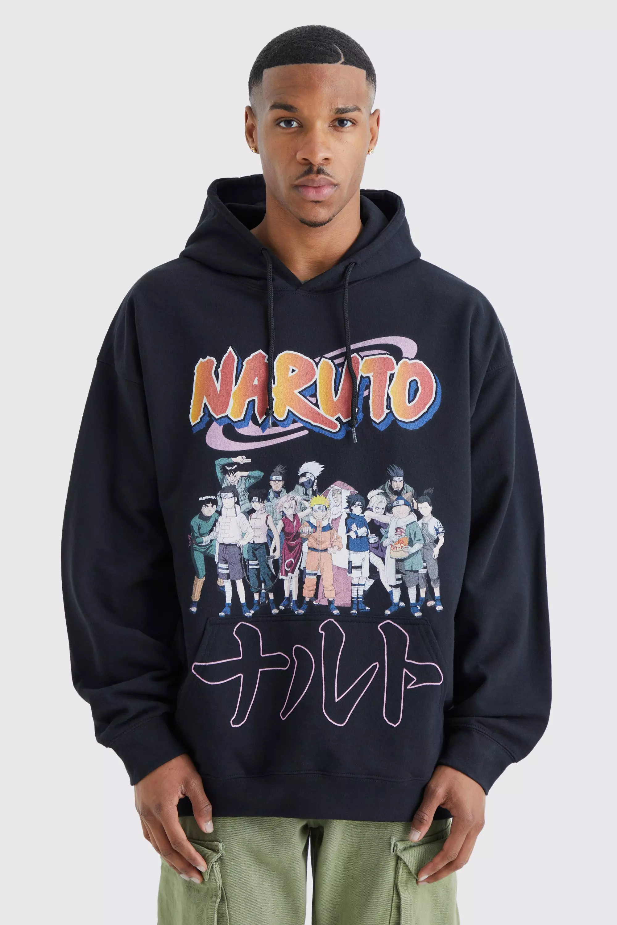 Oversized Naruto License Hoodie