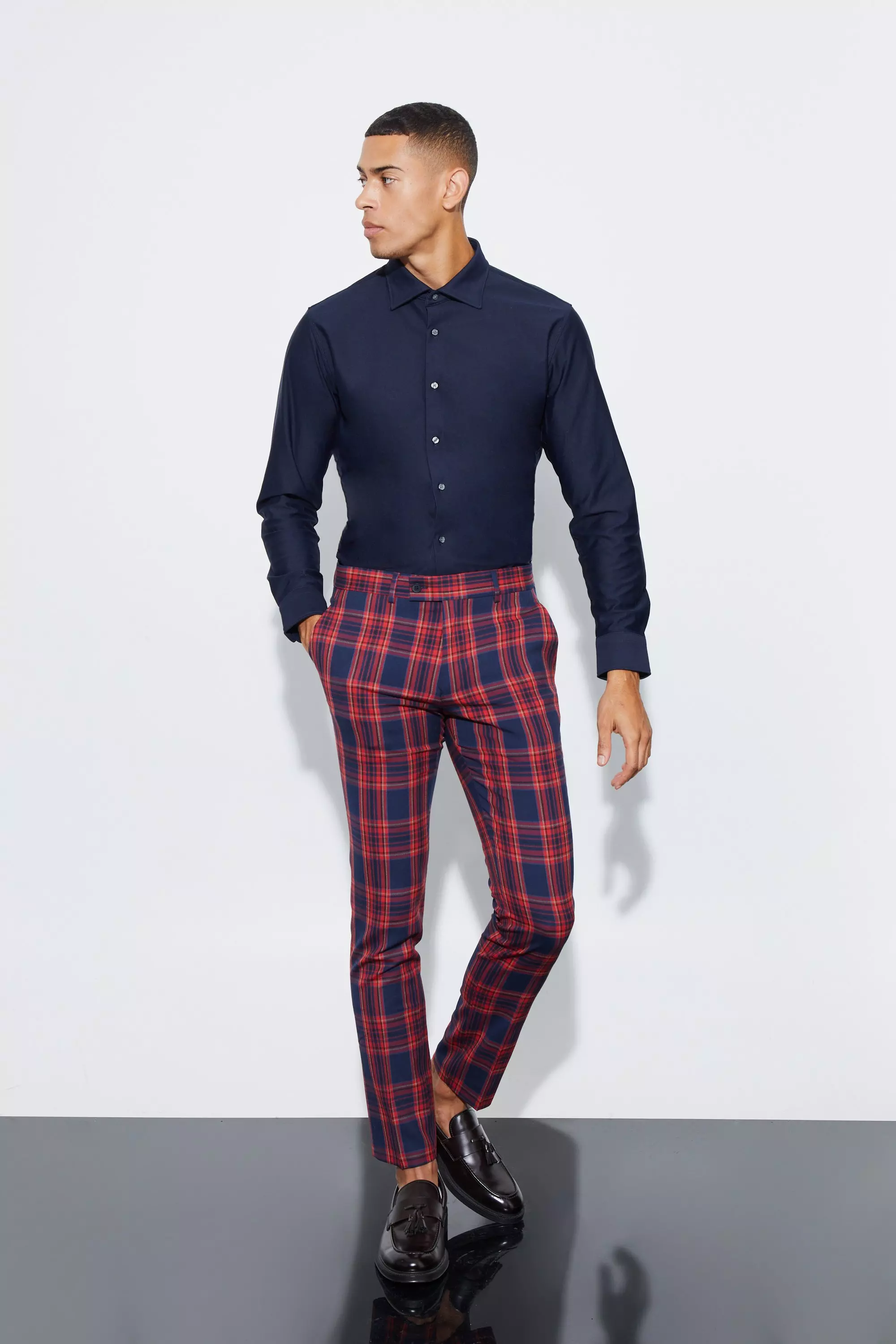 Tartan 2025 trouser suit