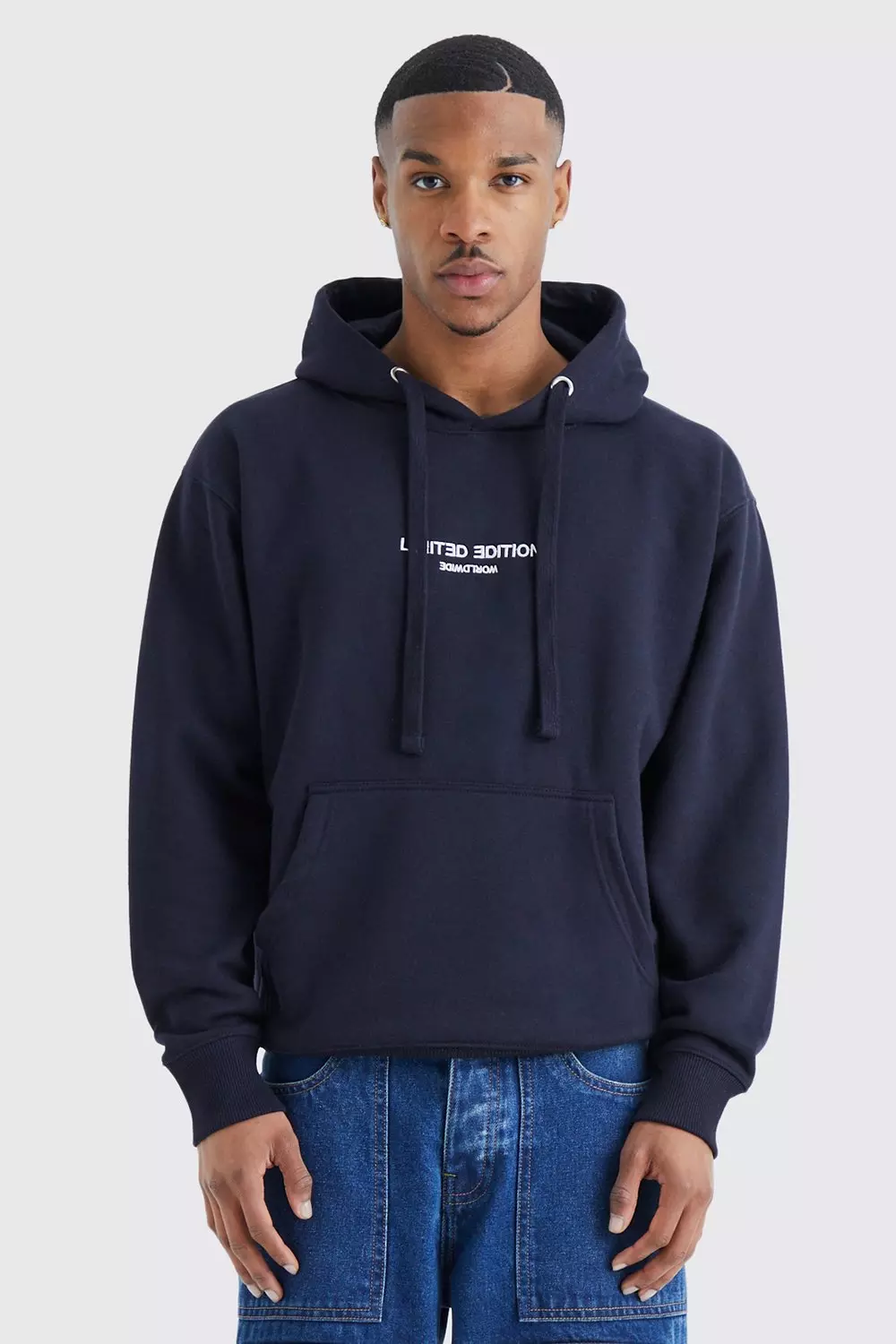 Oversized Heavyweight Limited Half Zip Hoodie