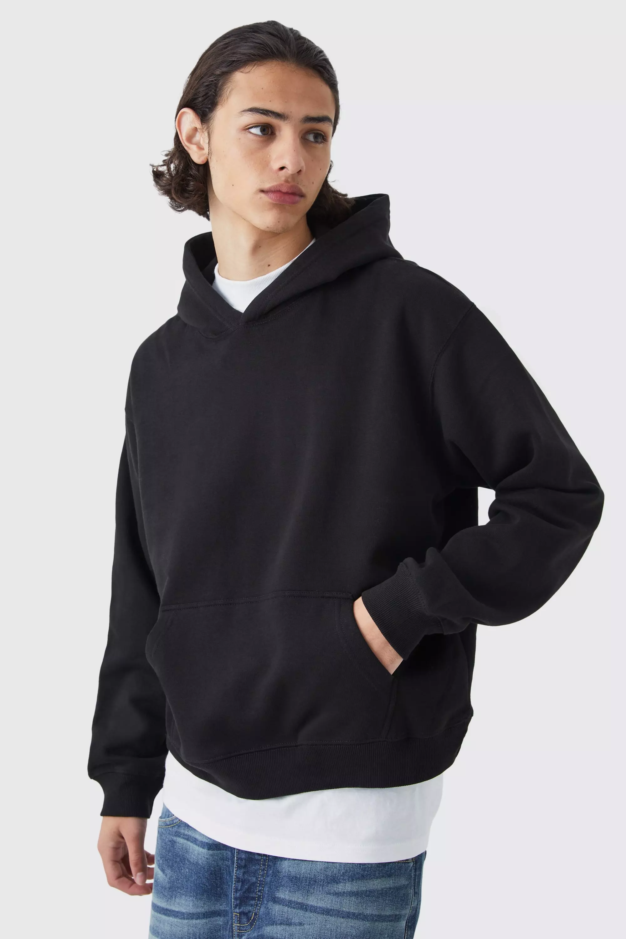 Boohooman best sale oversized hoodie