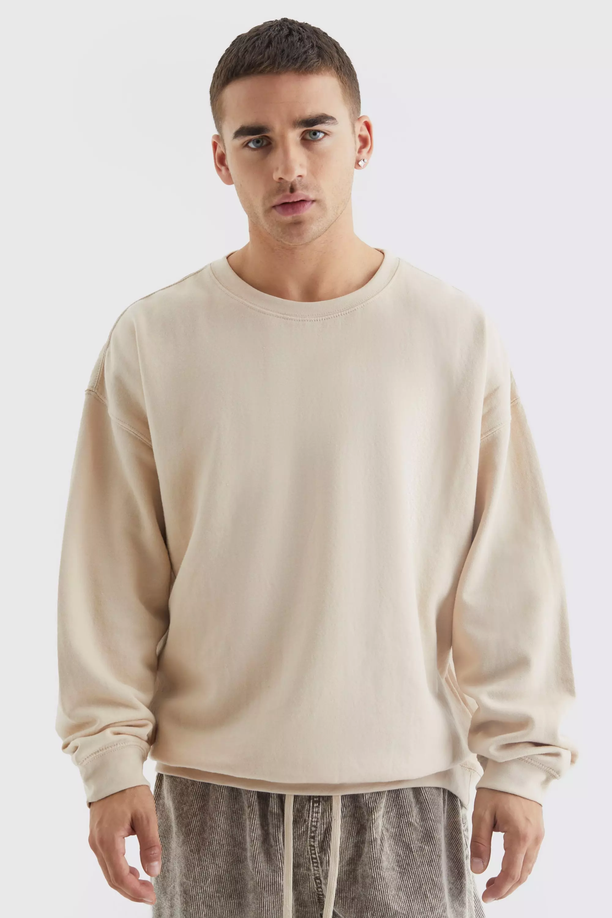 Oversized Pour Homme Graphic Sweatshirt