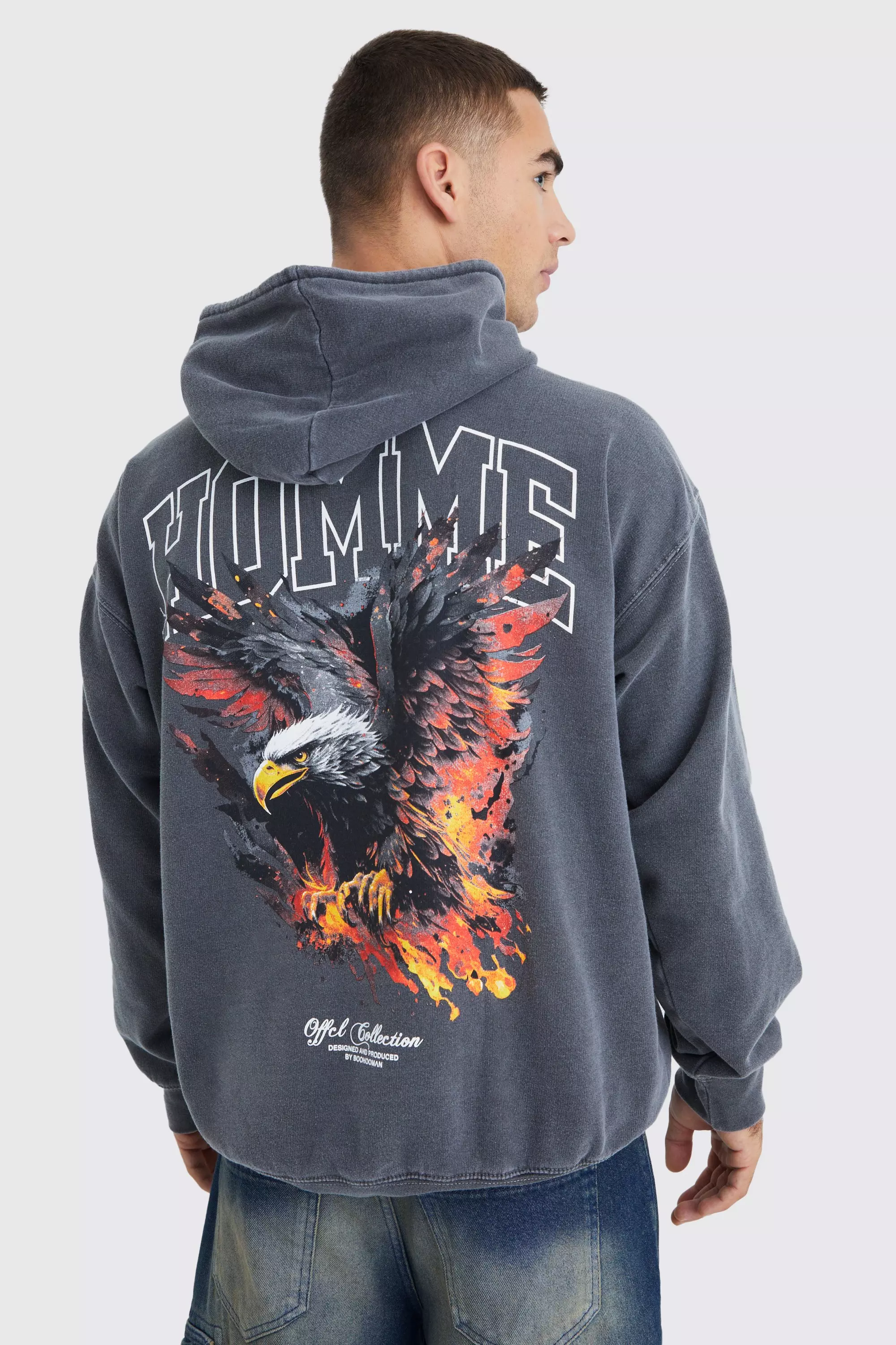 Rhude discount eagle hoodie