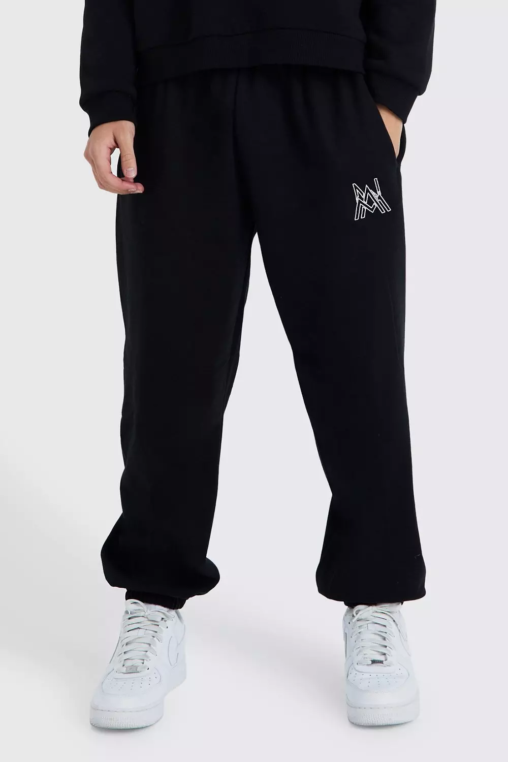 Man Active Oversized Barbell Club Joggers