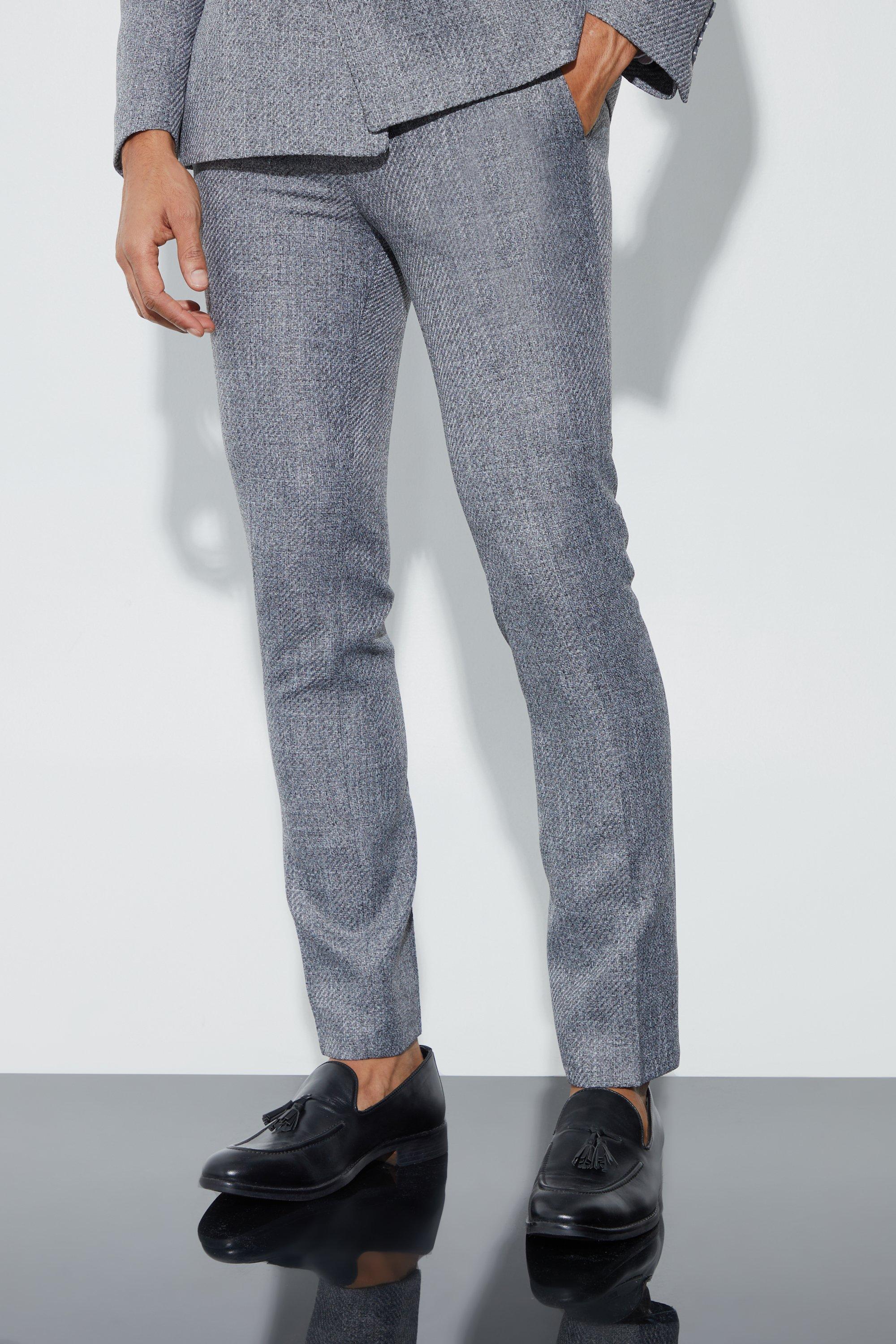 pantalon de costume skinny homme - gris - 32, gris