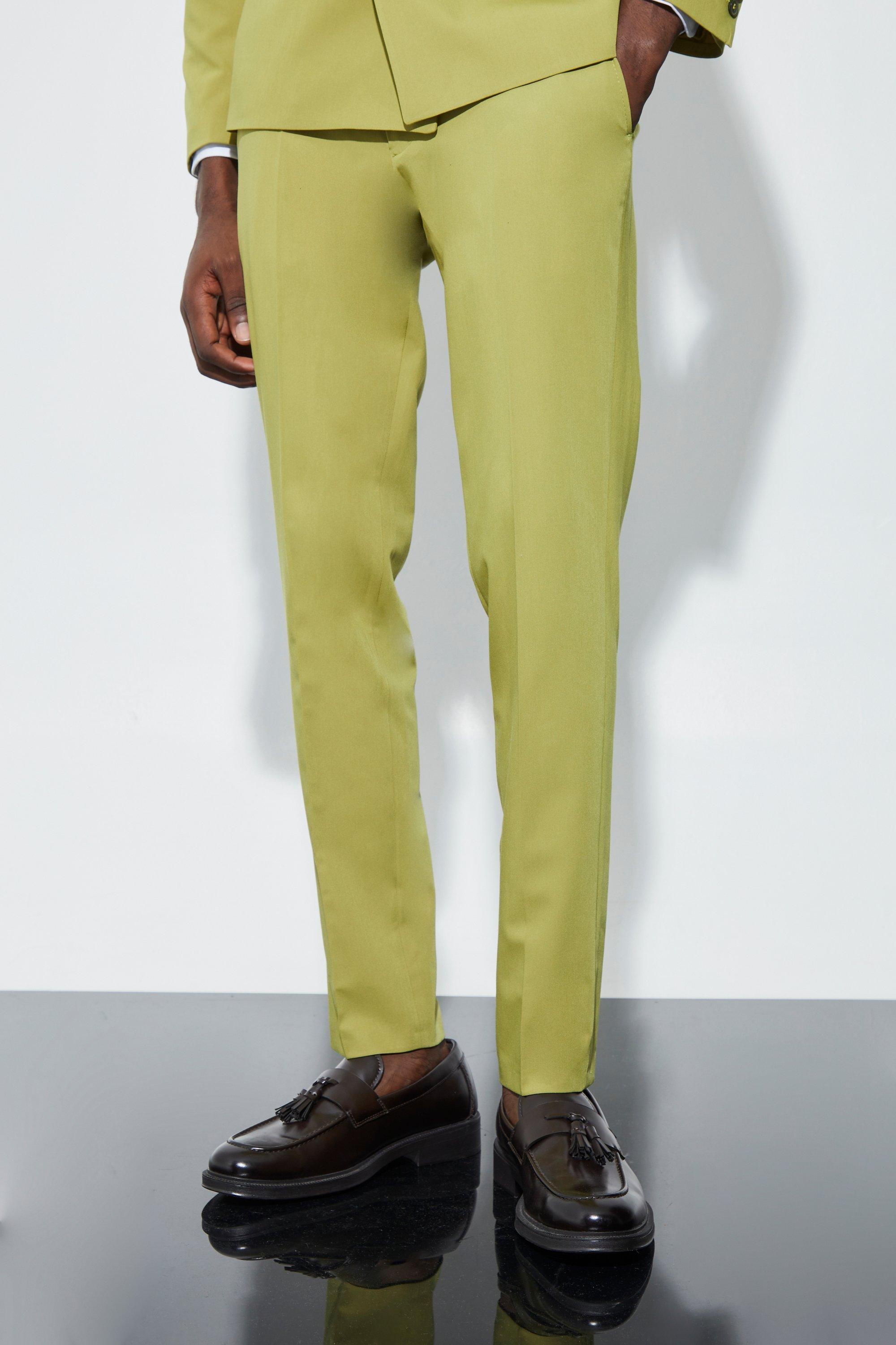 Image of Pantaloni completo Super Skinny Fit, Verde