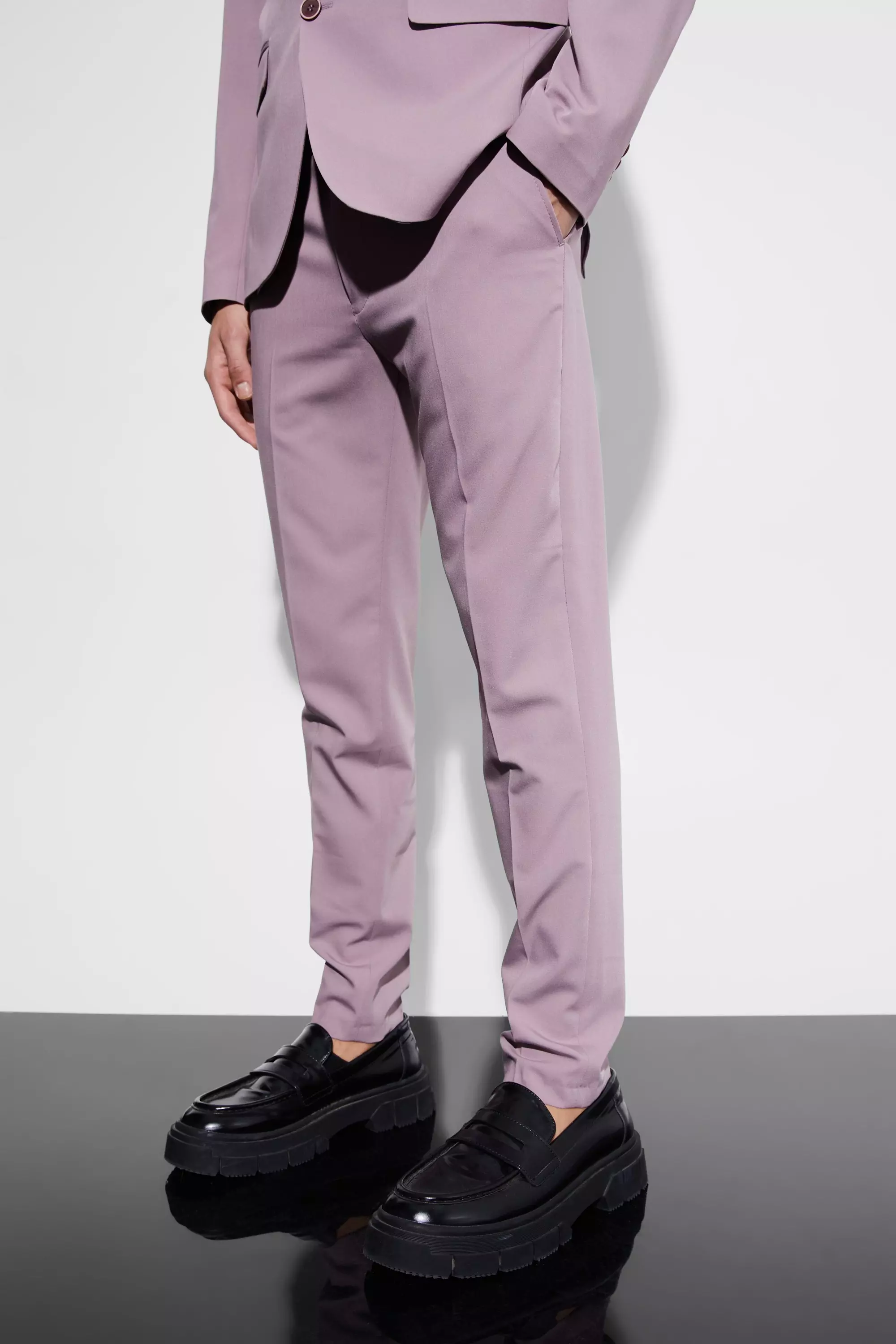 Super skinny suit pants hot sale mens