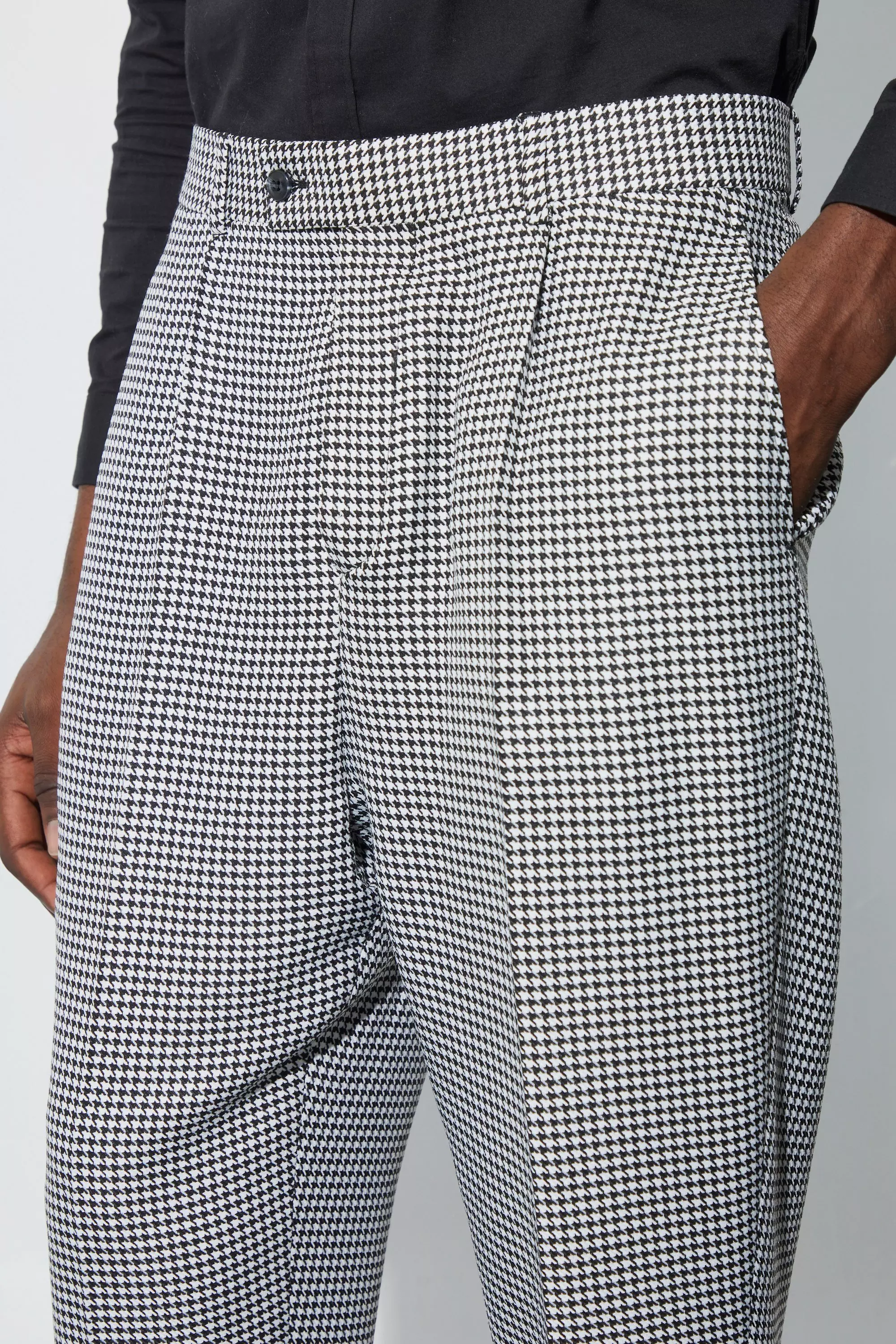 80% OFF Houndstooth Pants