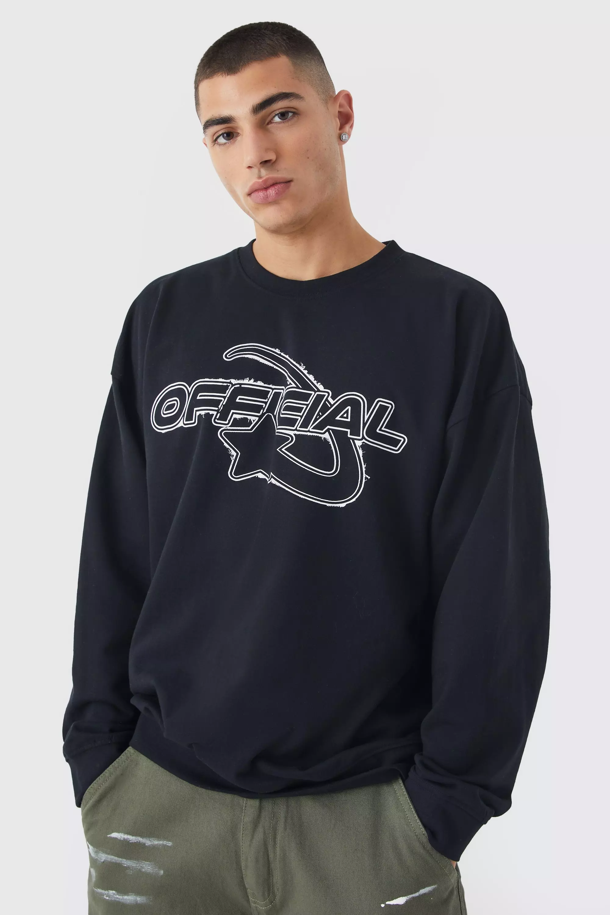 Oversized star 2024 sweatshirt