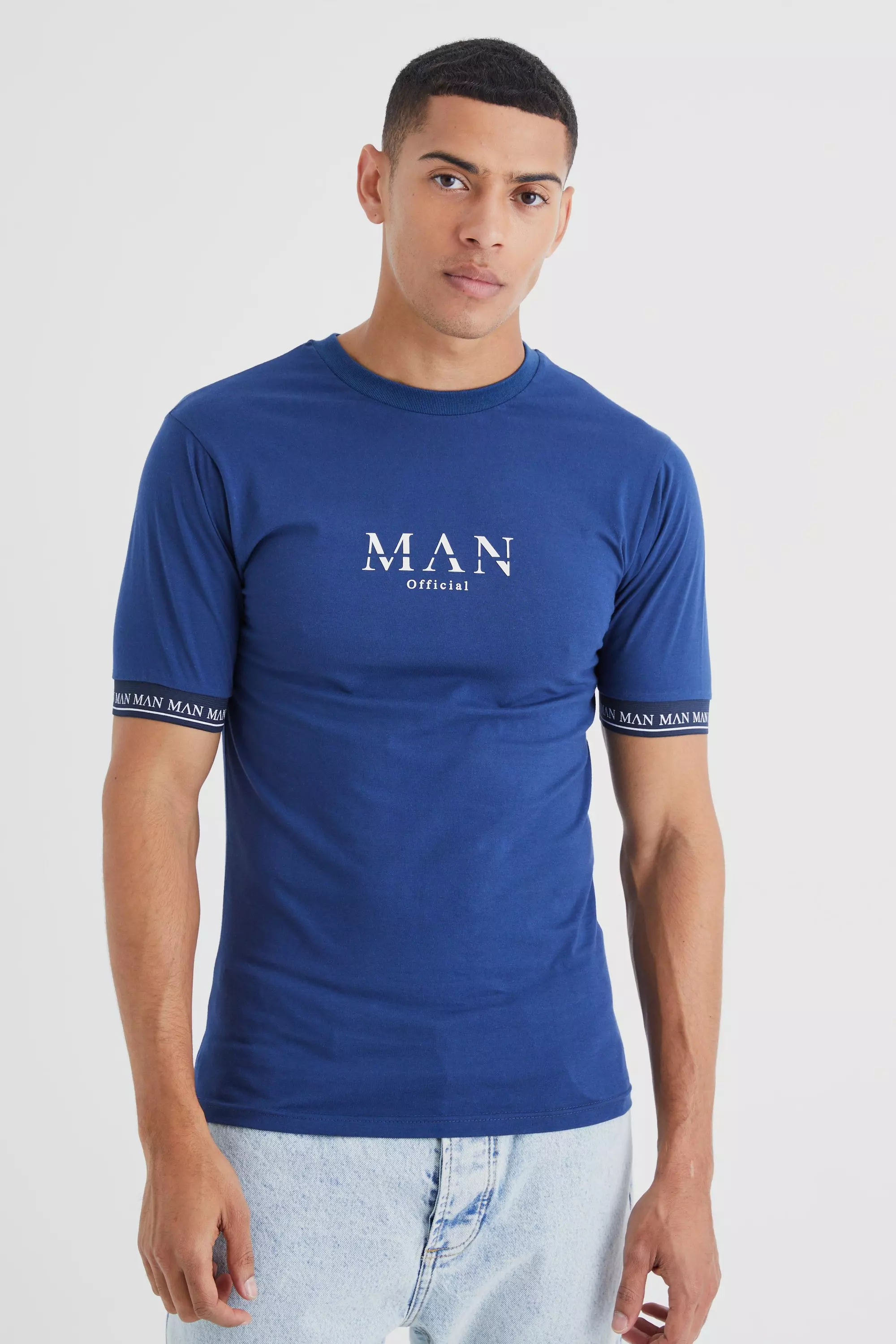 boohooman muscle fit shirt