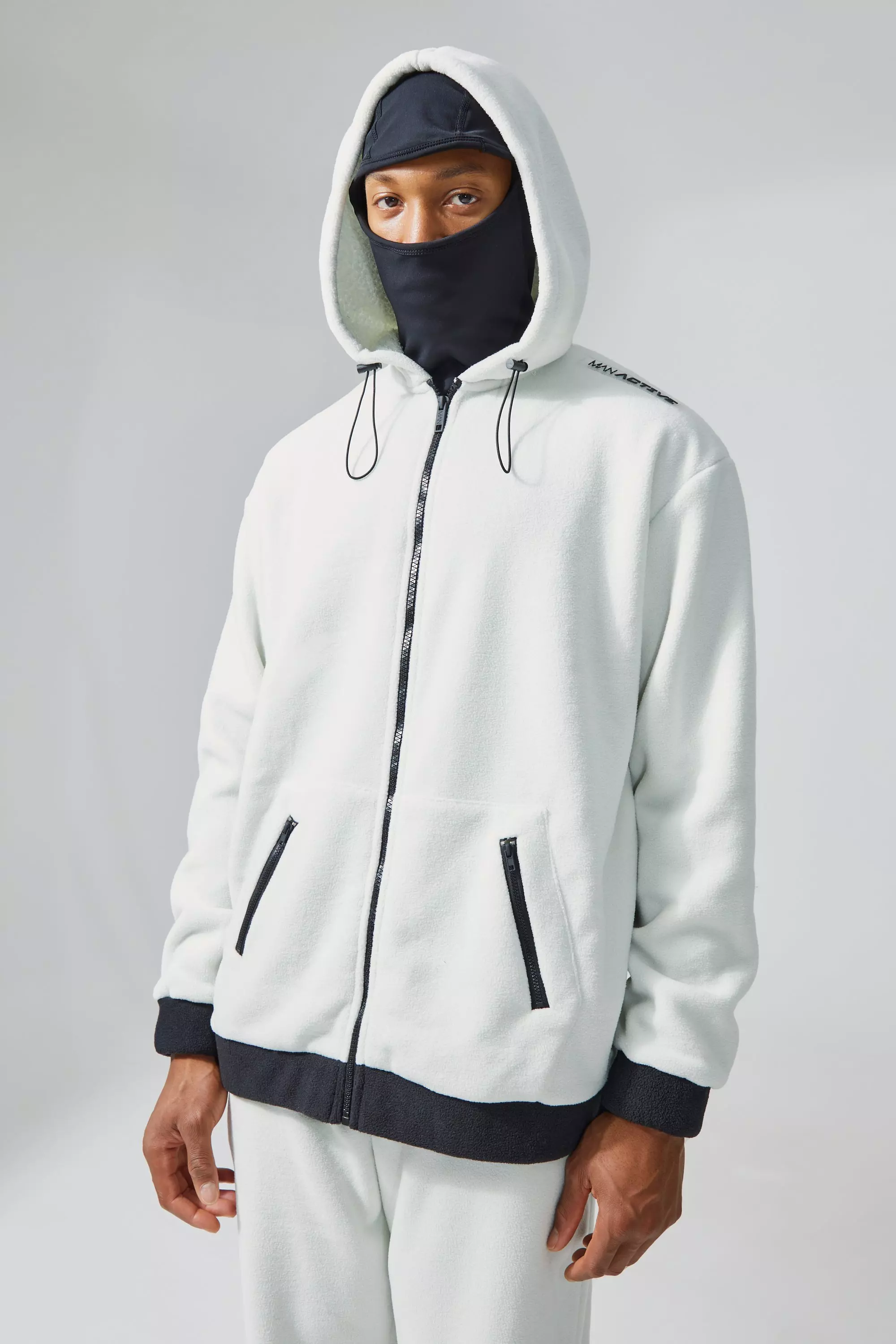 Fleece lined best sale oversized hoodie