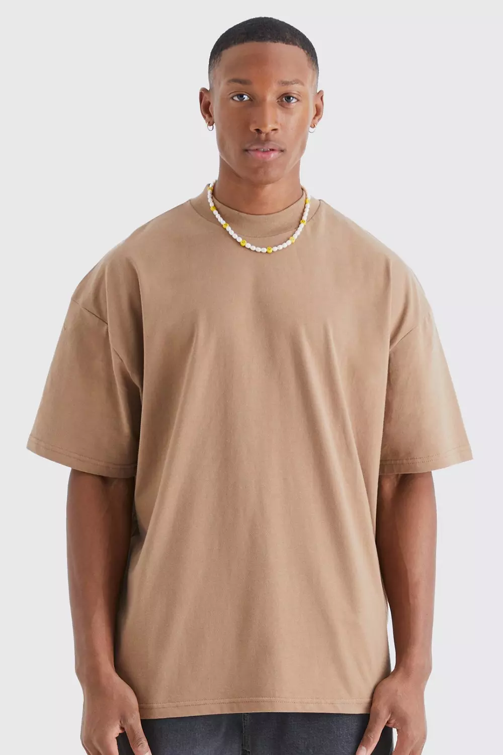 Oversized Extended Neck T-shirt