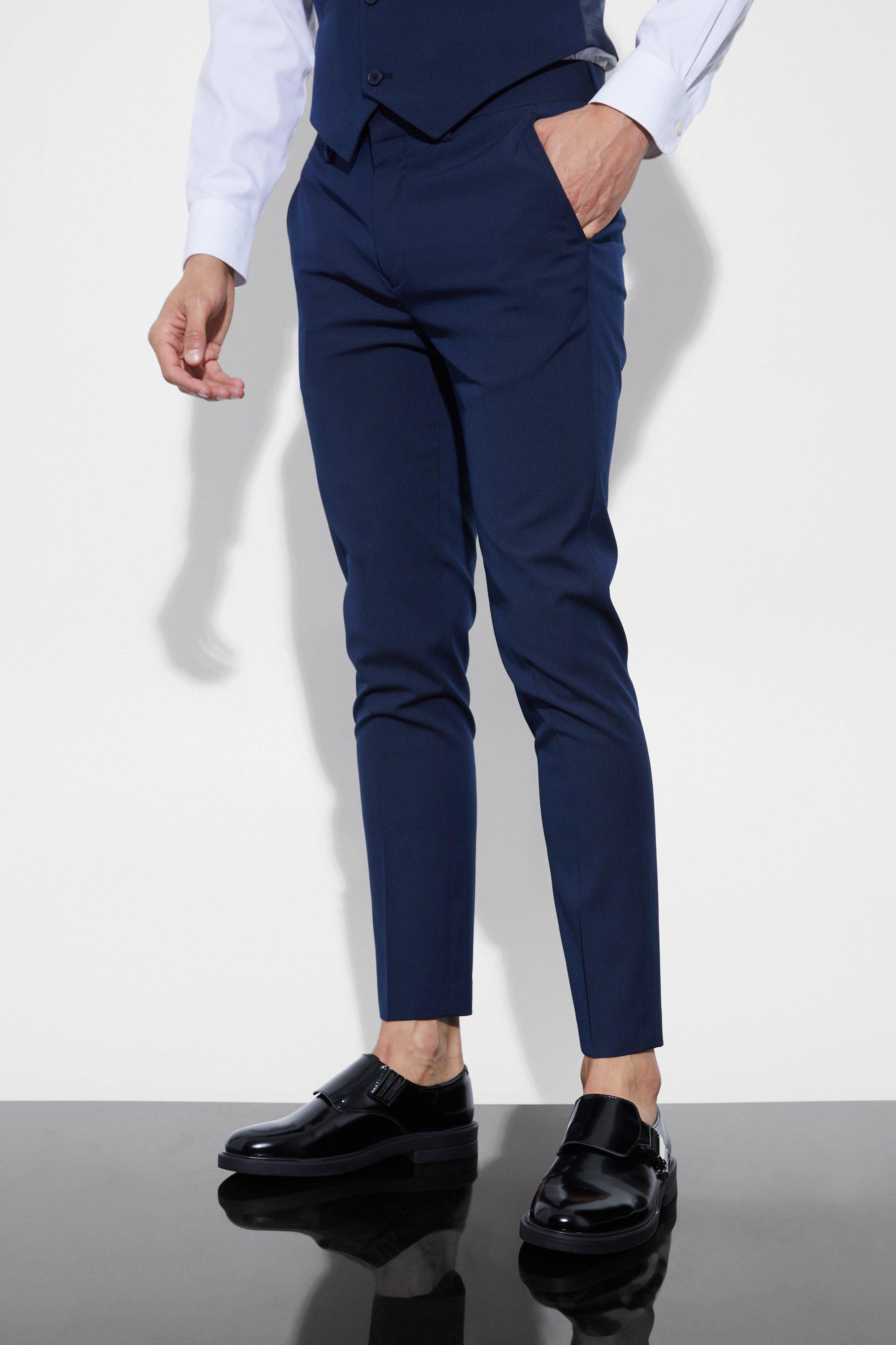 Pantaloni completo Super Skinny Fit, Navy