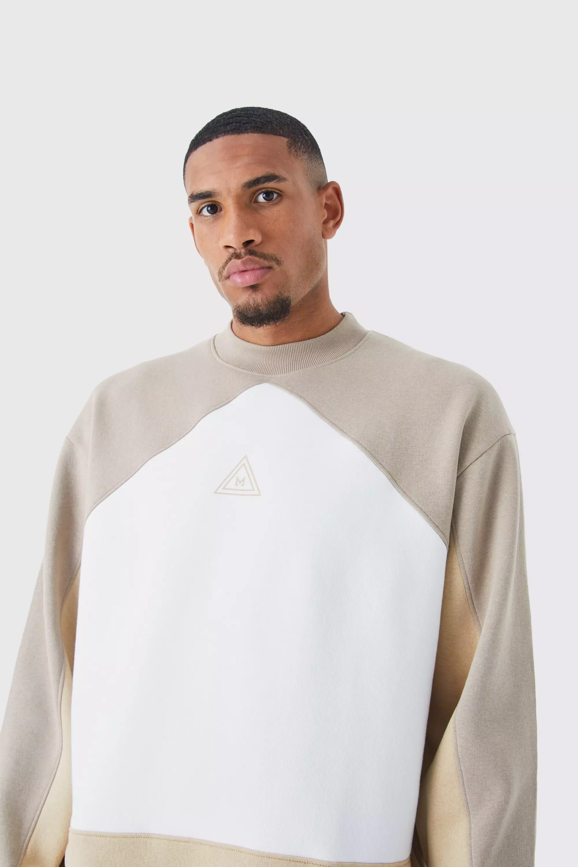 Sand coloured sweatshirt hot sale
