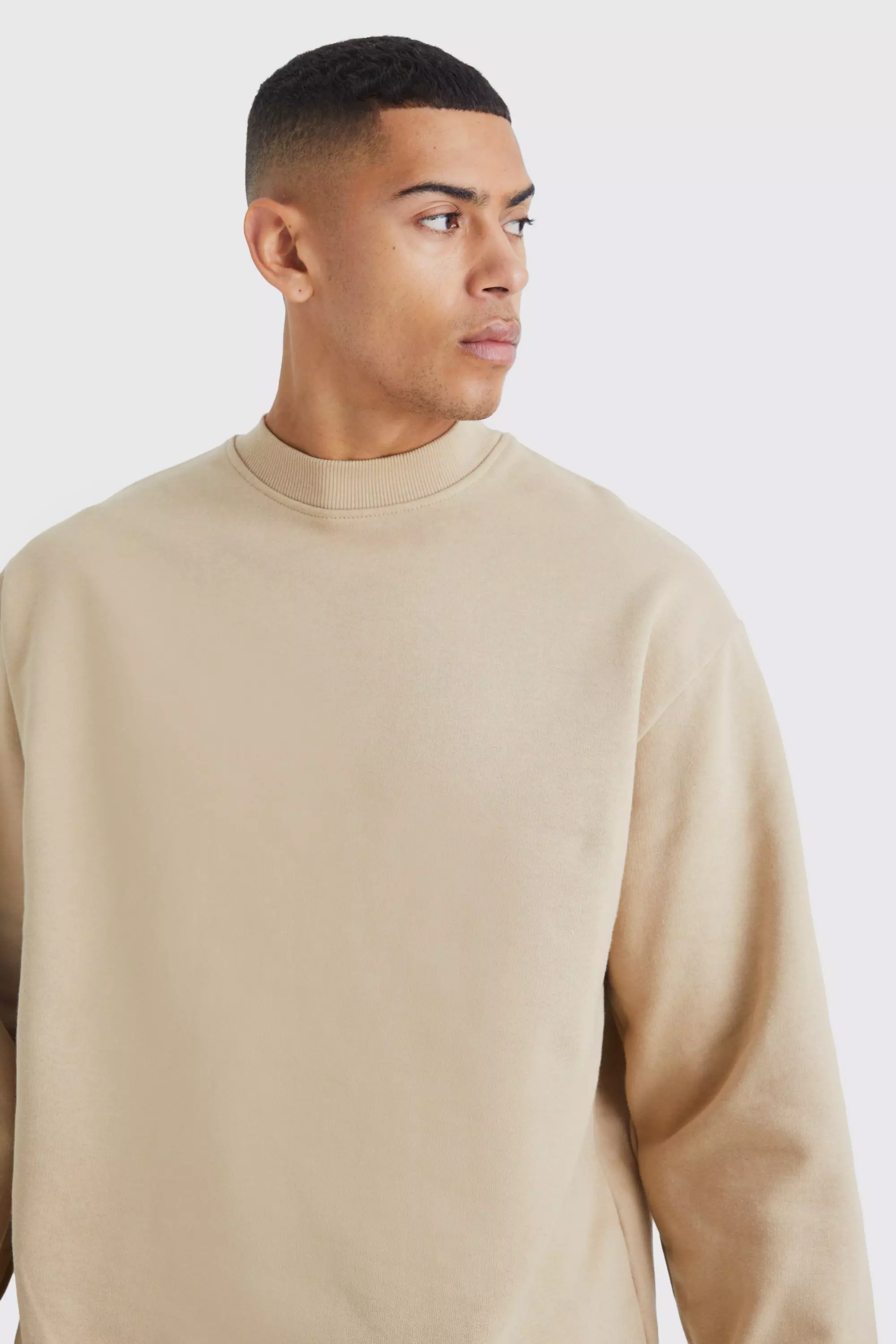 High neck sweatshirt outlet men