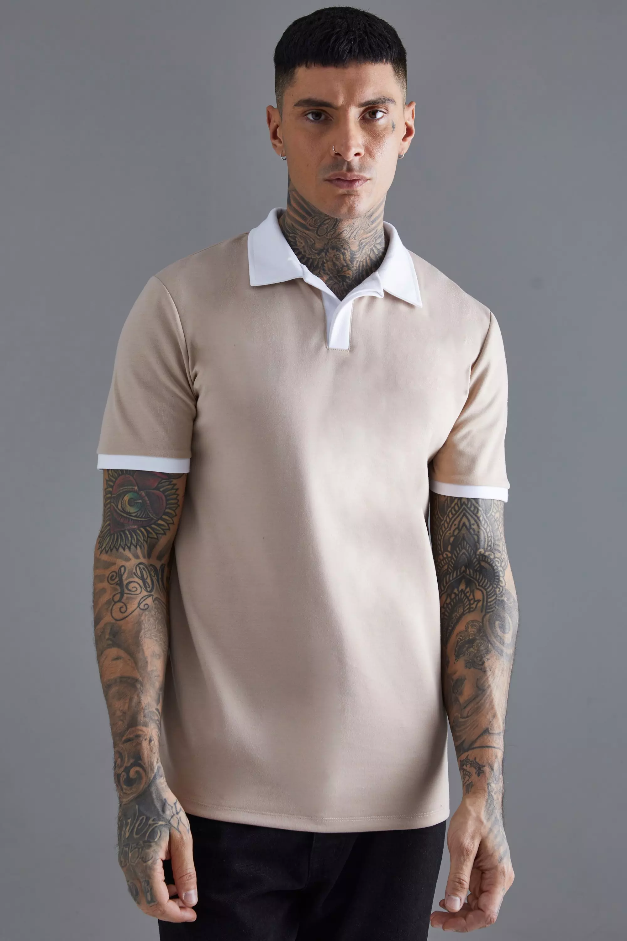 slim fit tall polo shirts