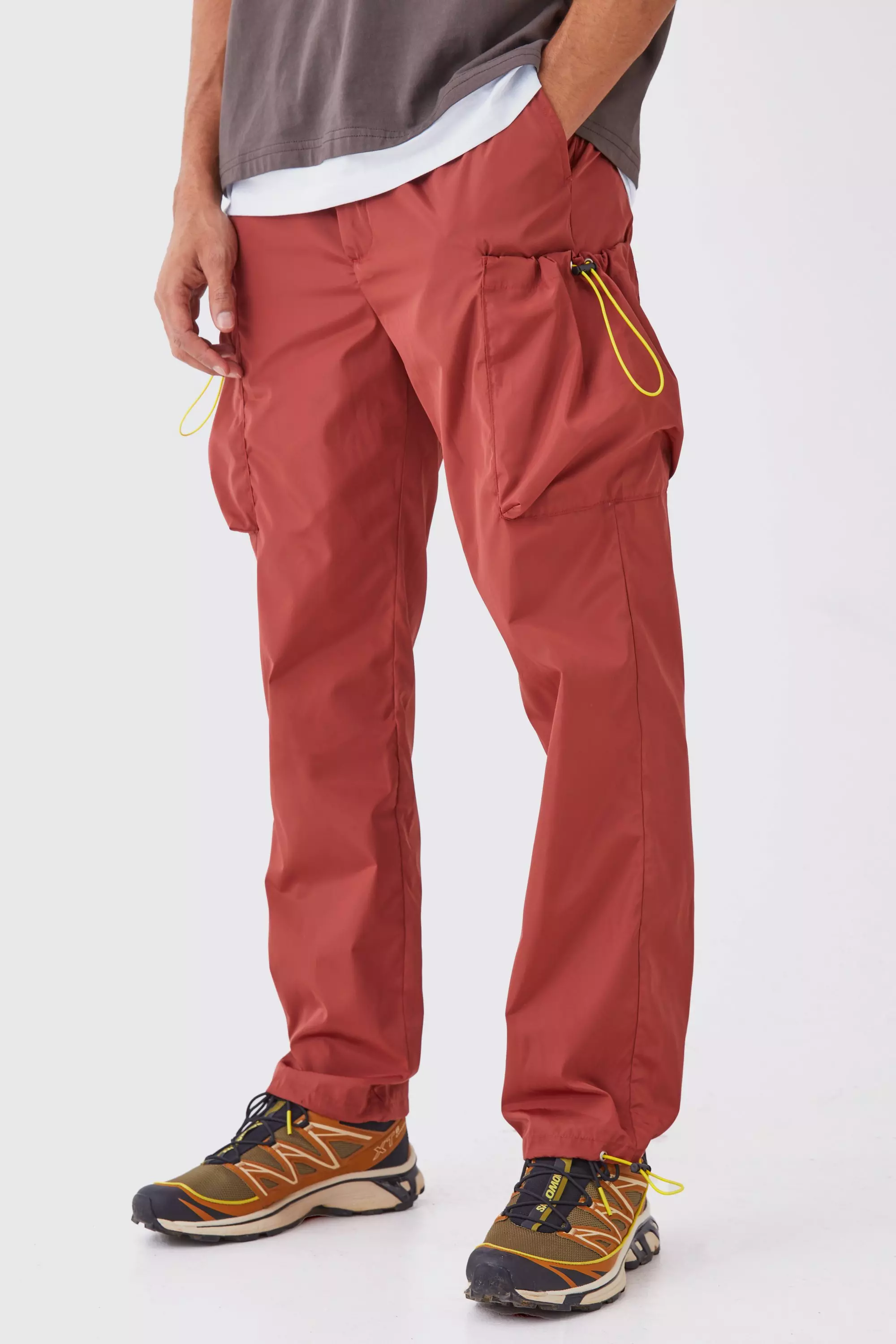 Nylon cargo clearance pants