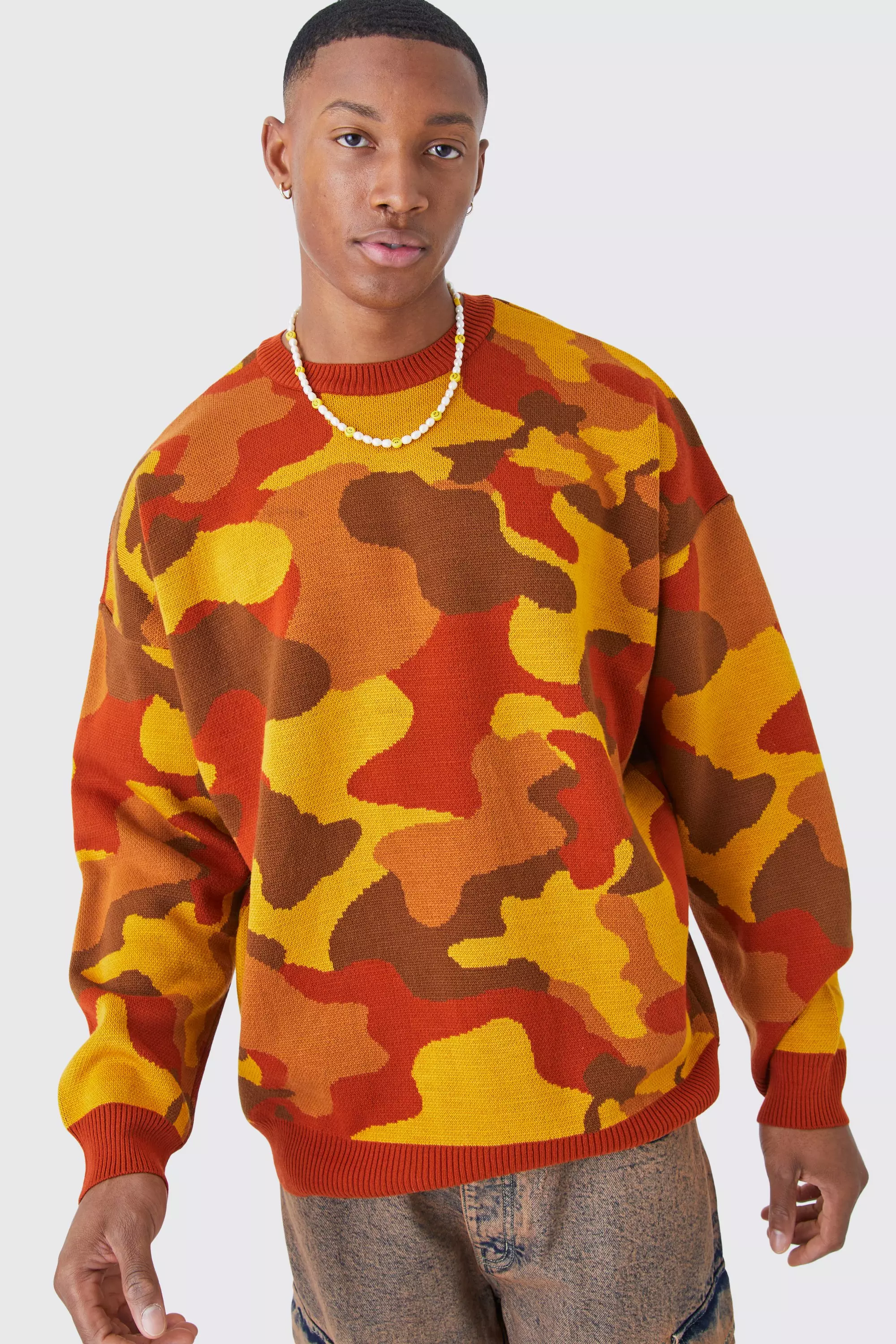 Army print clearance jumper