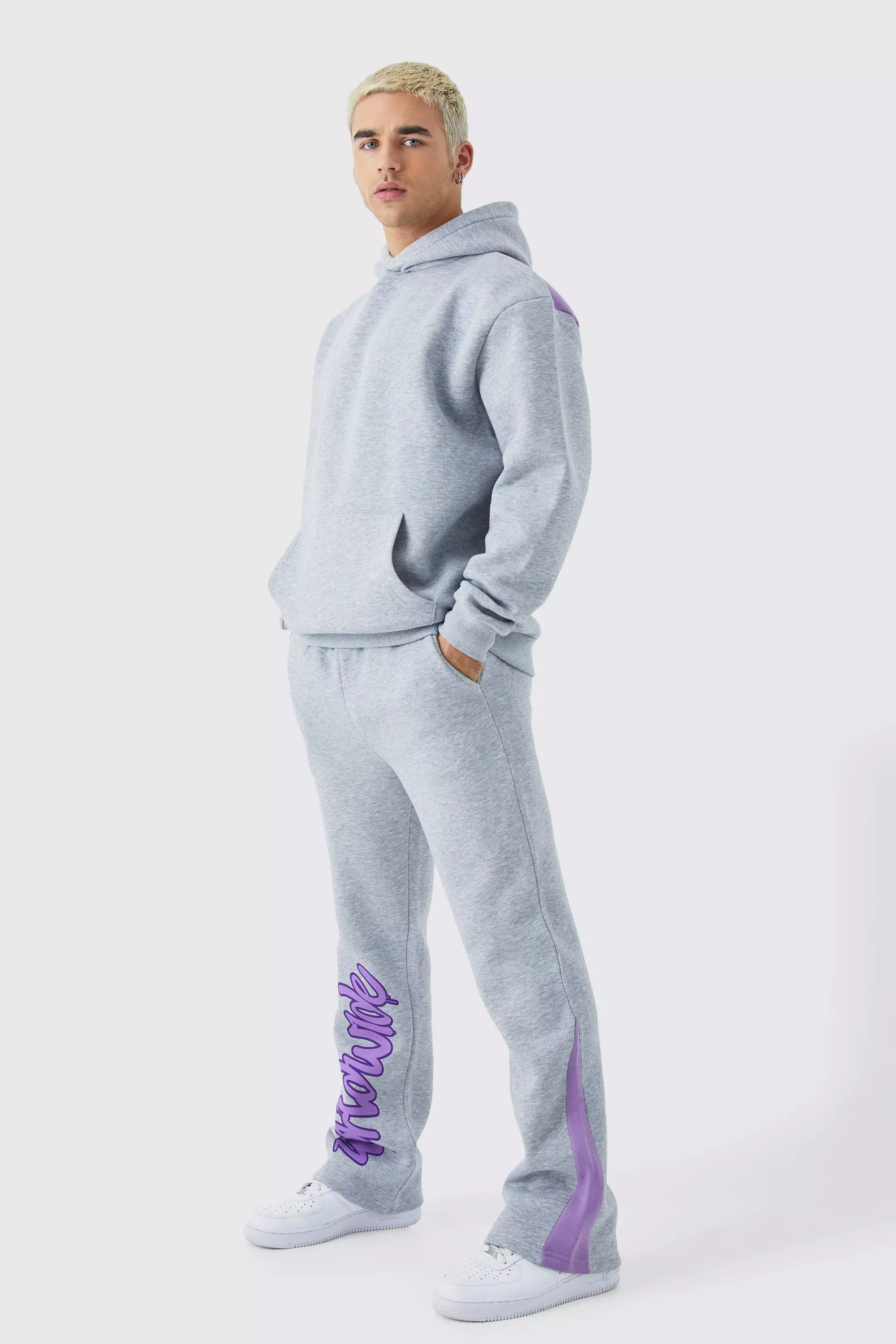 Grey Baggy Tracksuit - XD Factory