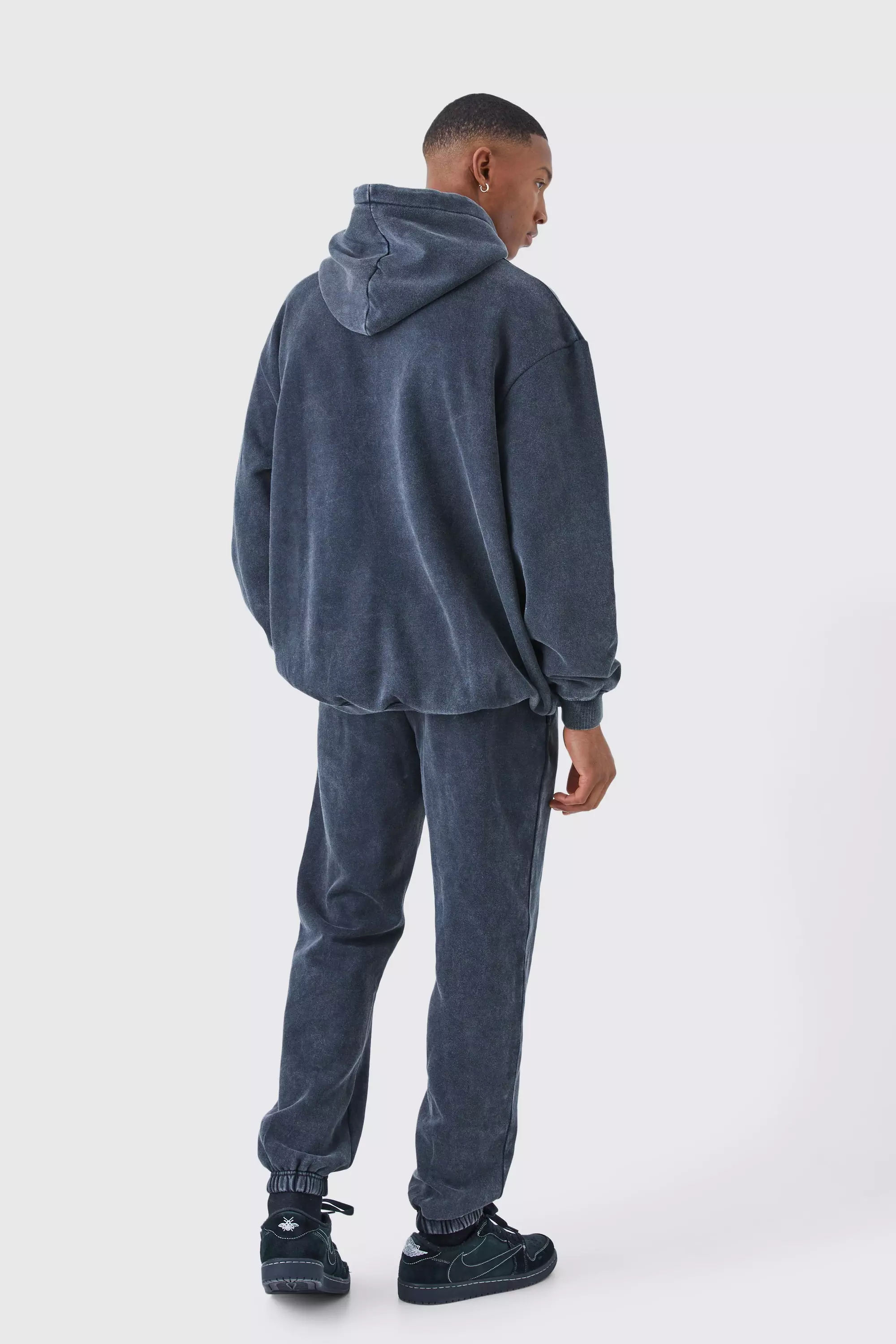 Acid wash 2025 grey tracksuit