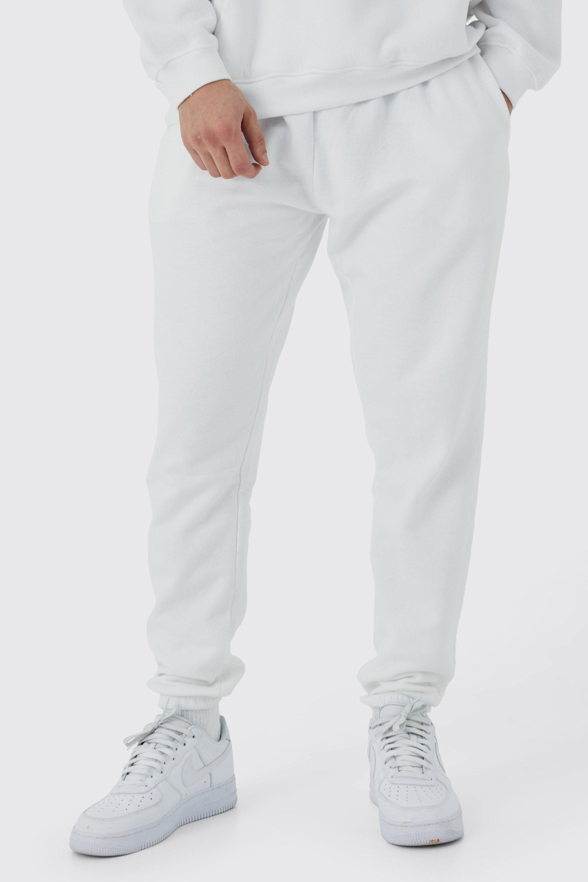 Image of Pantaloni tuta Tall Basic Core Fit, Bianco