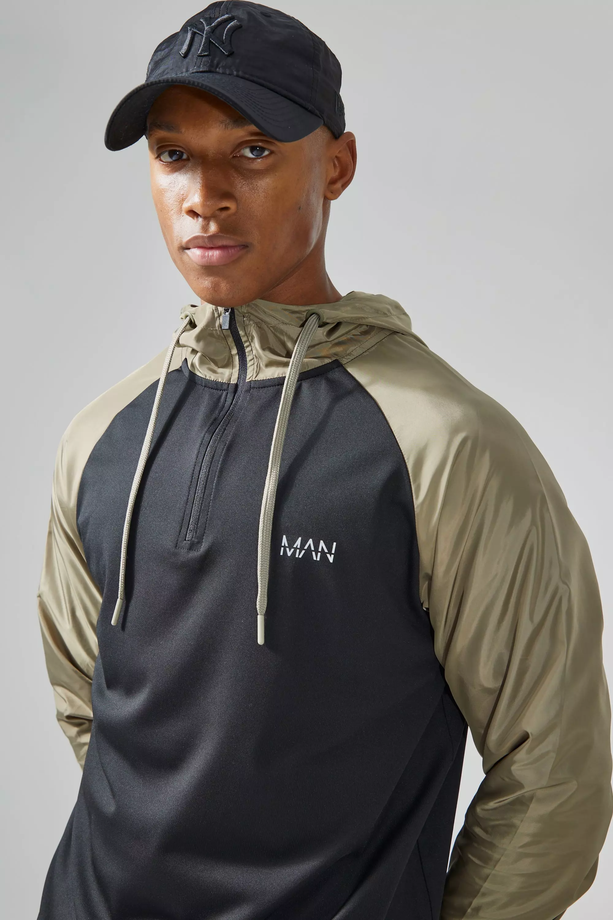 Half sleeve clearance gym hoodie