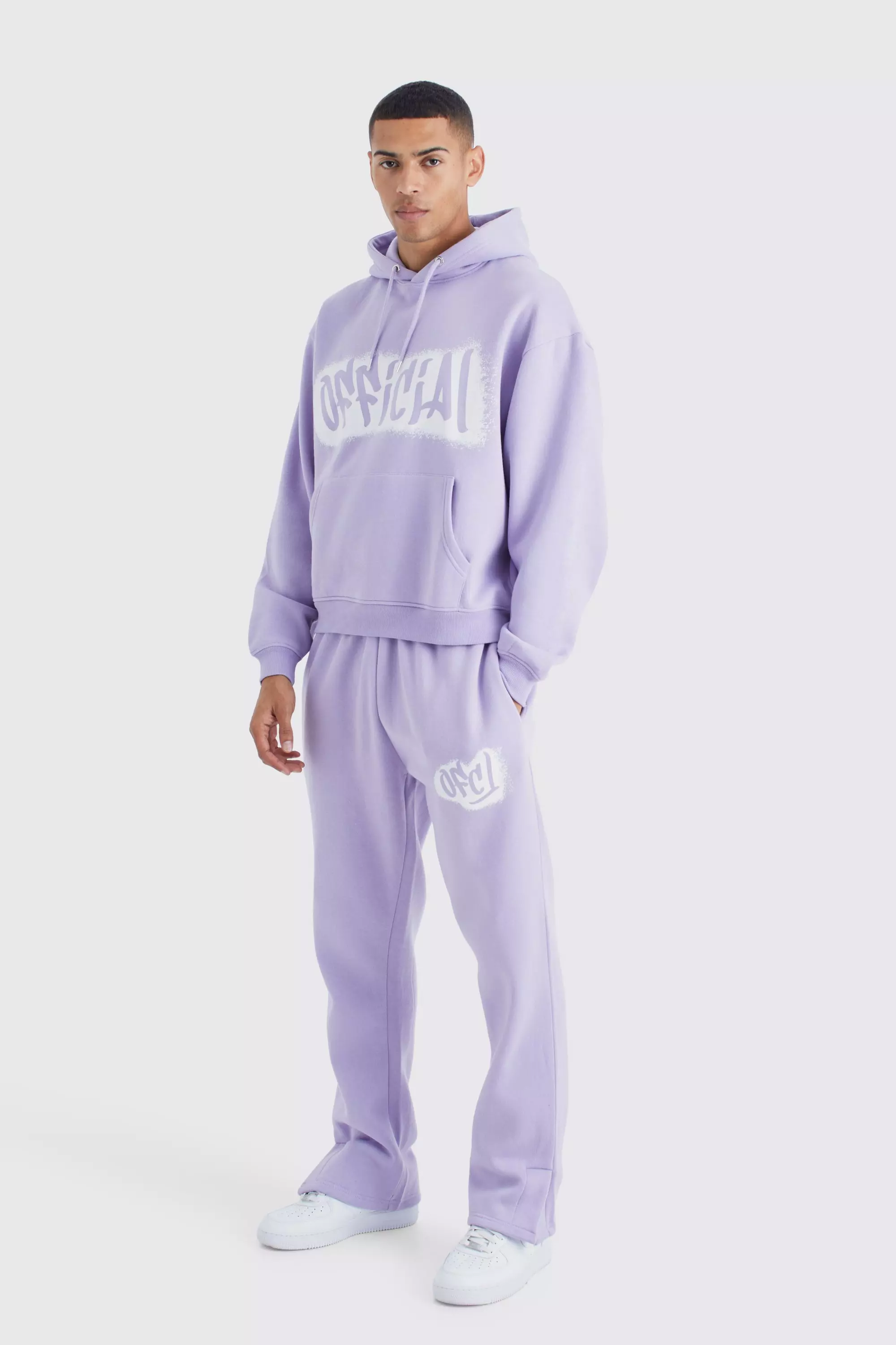 Lavender best sale tracksuit mens